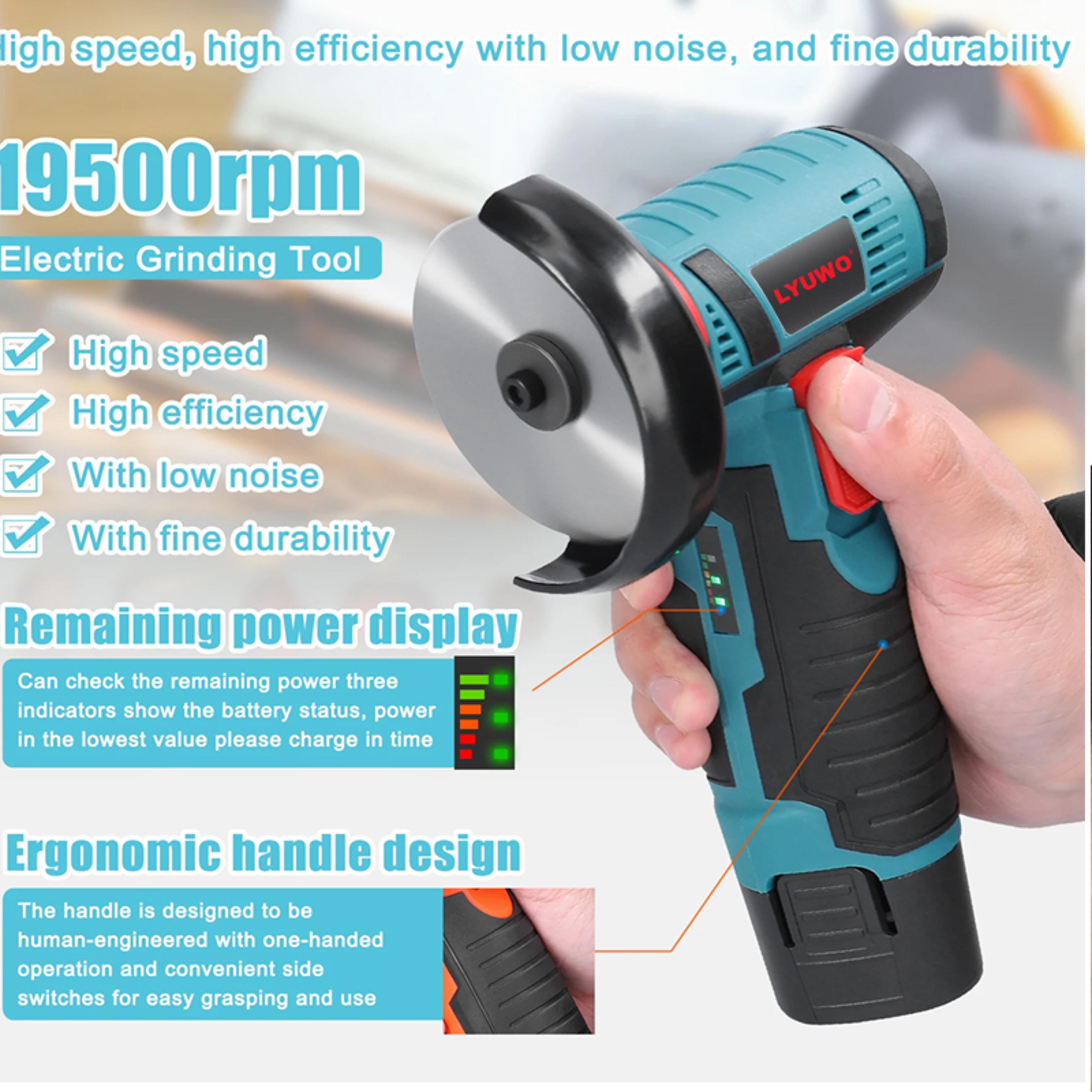 Mini Angle Grinder Kit Wireless Filling Grinder For DIY Jewelry  Metal Work Portable Diamond Cuttin 5
