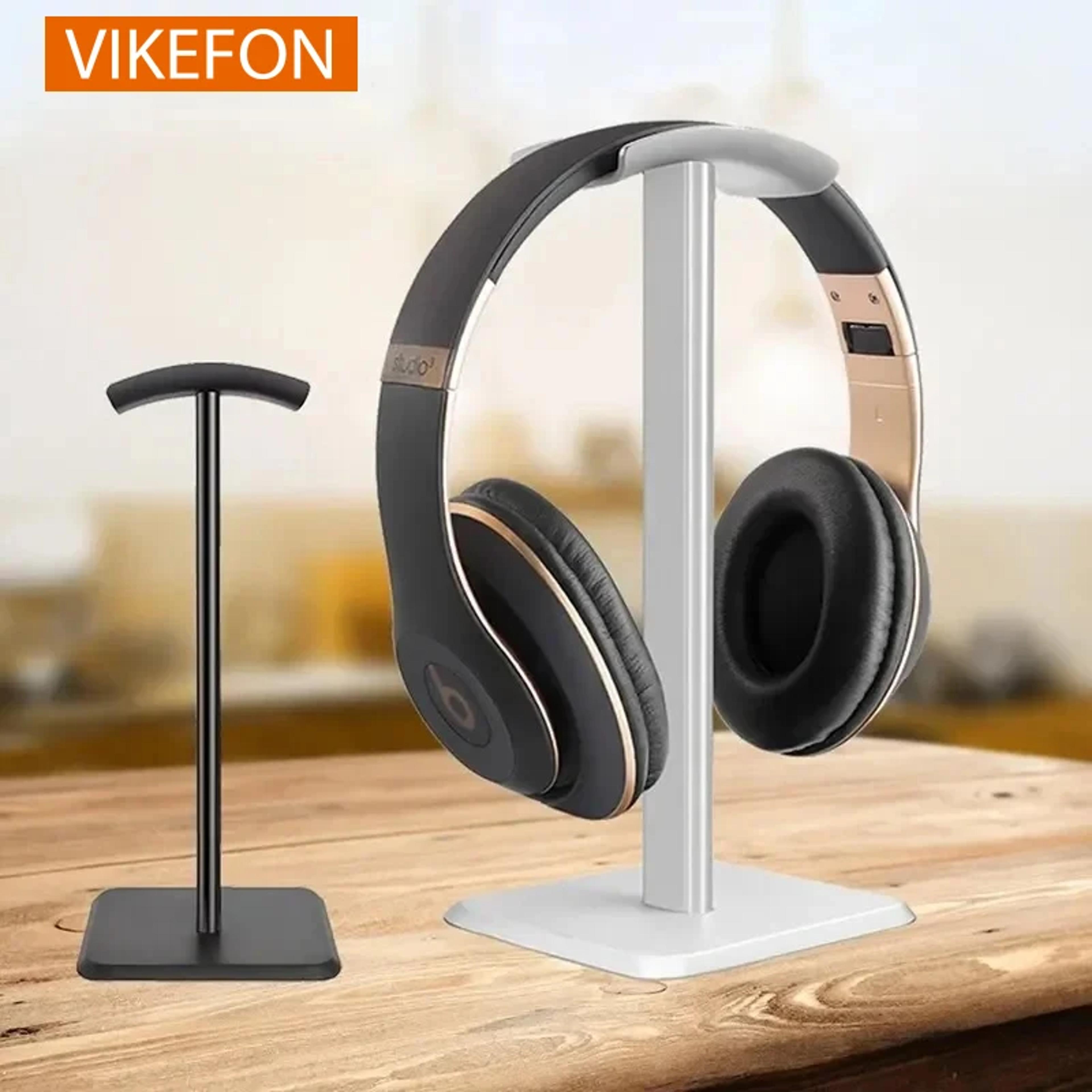 premium headphone stand, detachable aluminum alloy holder for airpods max, beats, bose & sennheiser