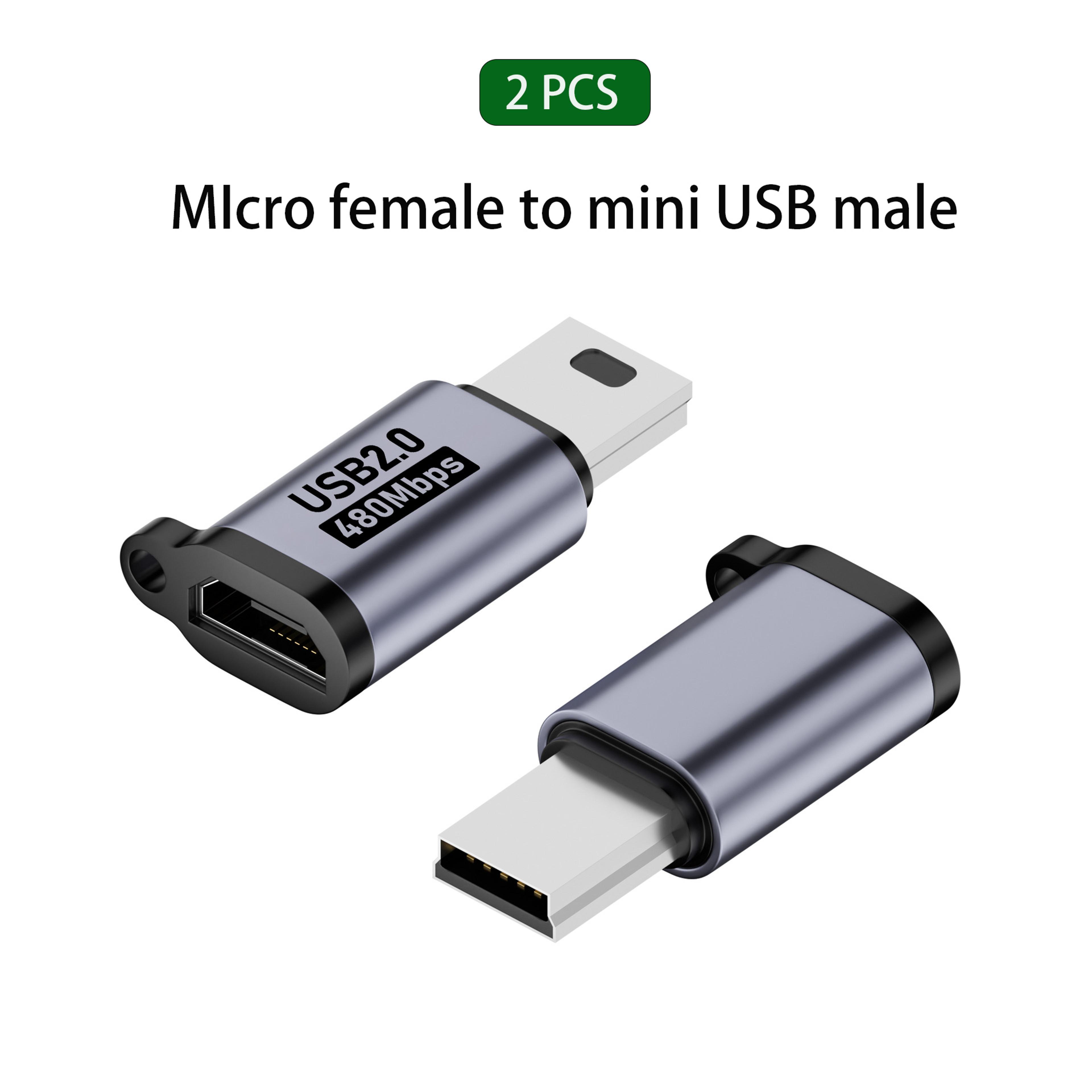 Micro To Mini USB Female Converters USB C Adapter For IPhone 1413 Xiaomi Samsung  Lightning Male Ch 12