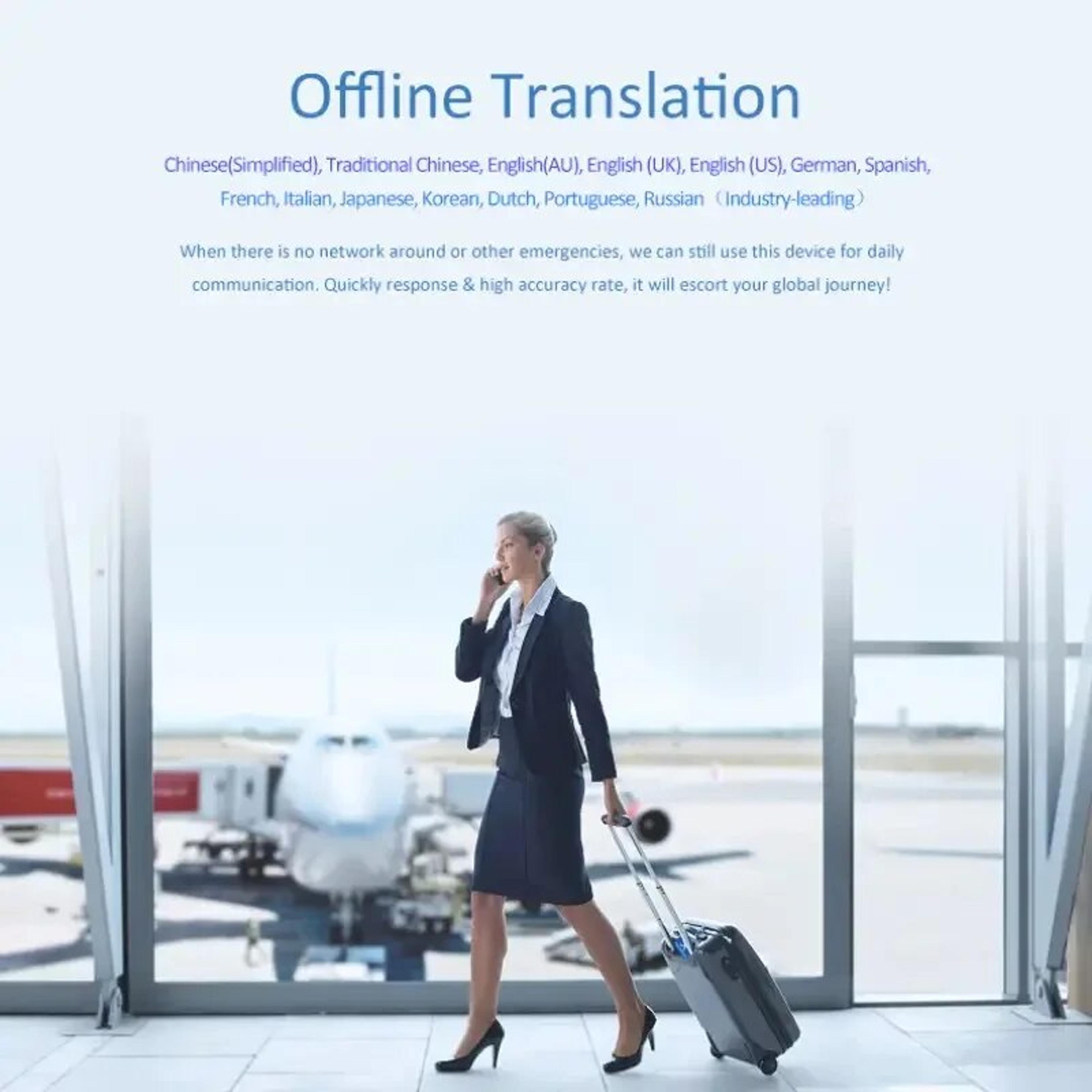 Smart Translator Device AIPowered Voice  Image Language Translator For 138 Languages 2