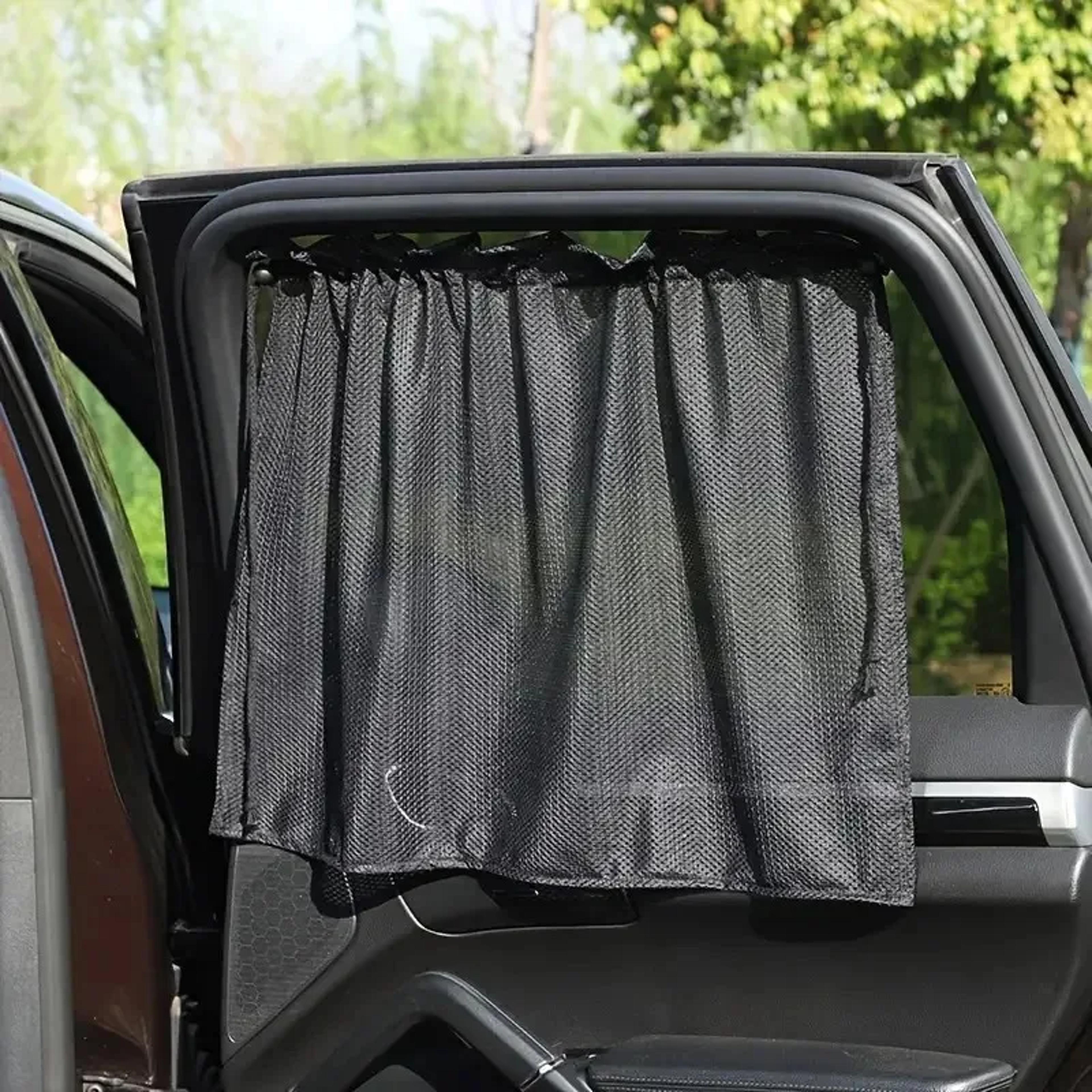 Car Sunshade Curtains  Essential Summer Sunscreen for Windows to Keep Car Interior Cool  Protected