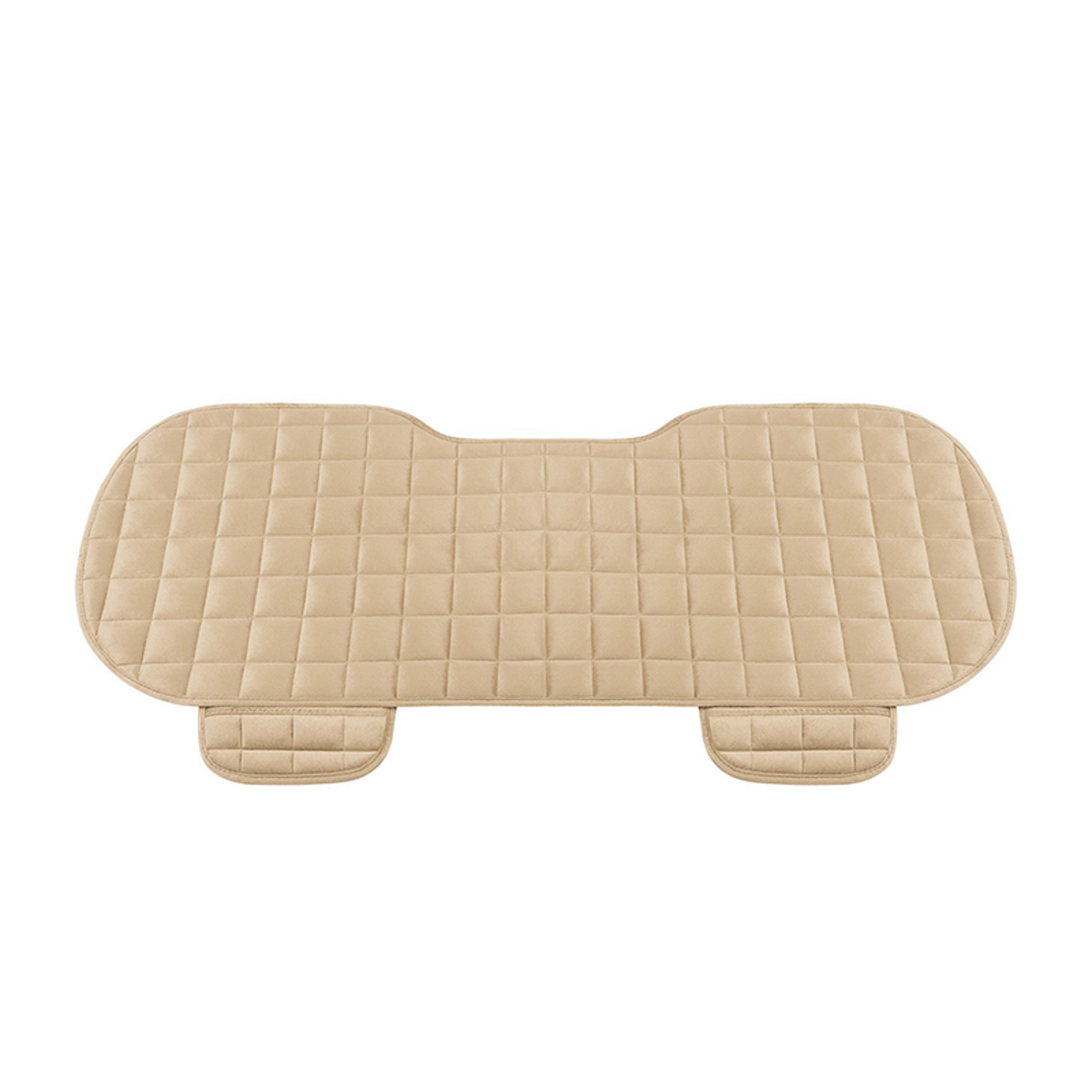 Universal Fit Car Seat Cover Front Rear Flocking Cloth Cushion Winter Auto Protector Mat Pad Non Sl 6