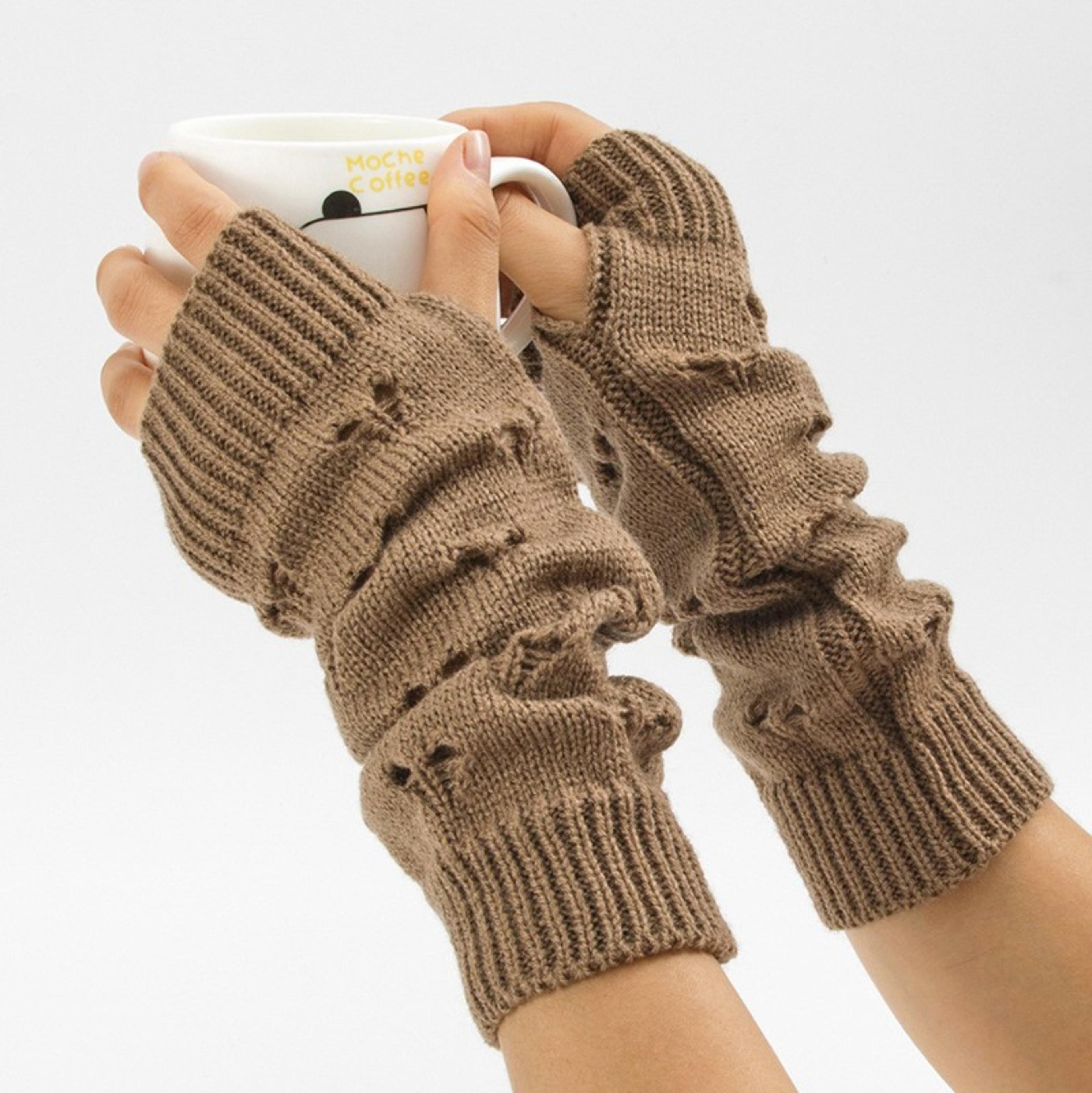 Arm Warmers Fairy Grunge Fingerless Gloves Punk Goth Emo Accessories For Women Girls 6