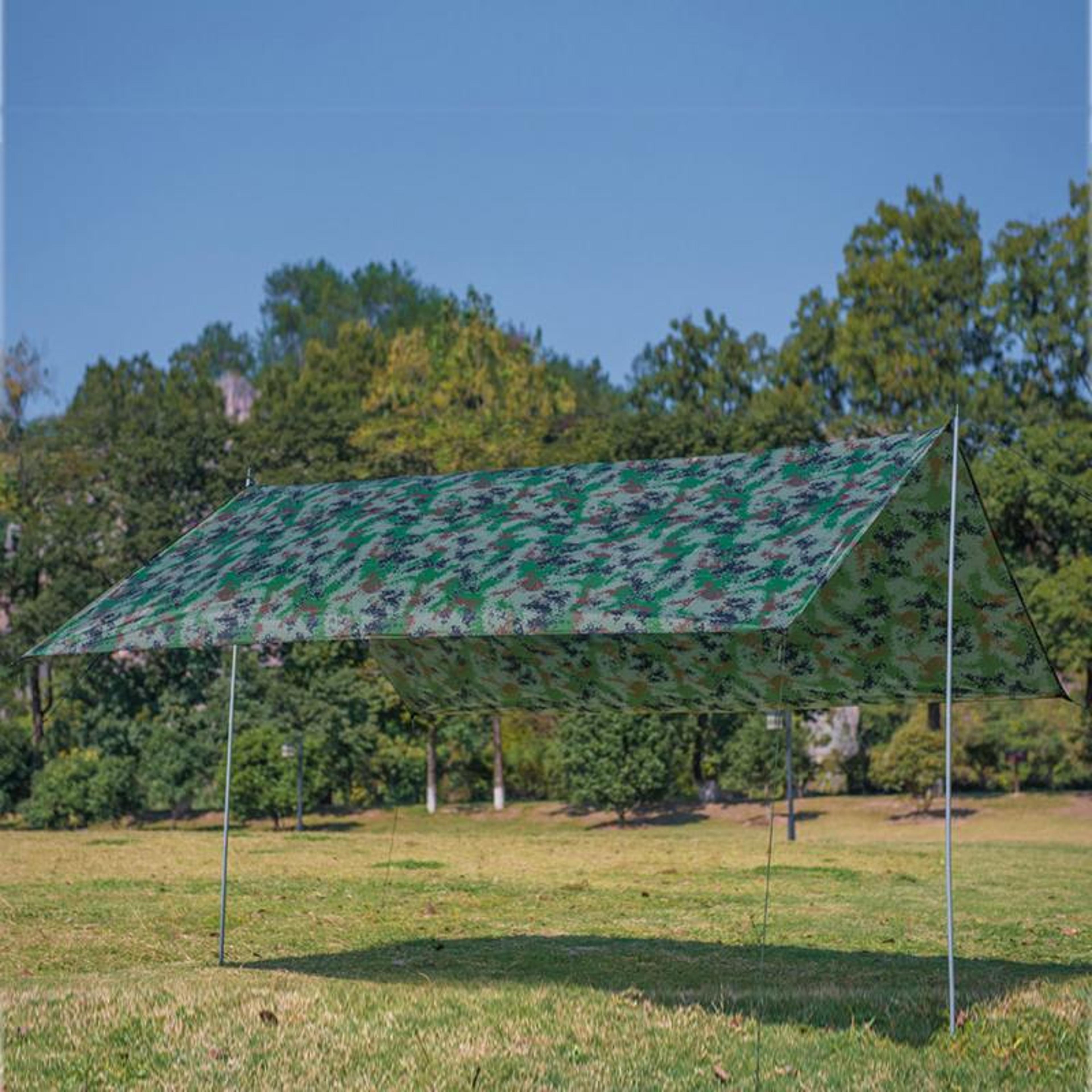 Portable Camping Tarp Hammock Rain Fly Sun Shelter Canopy 2