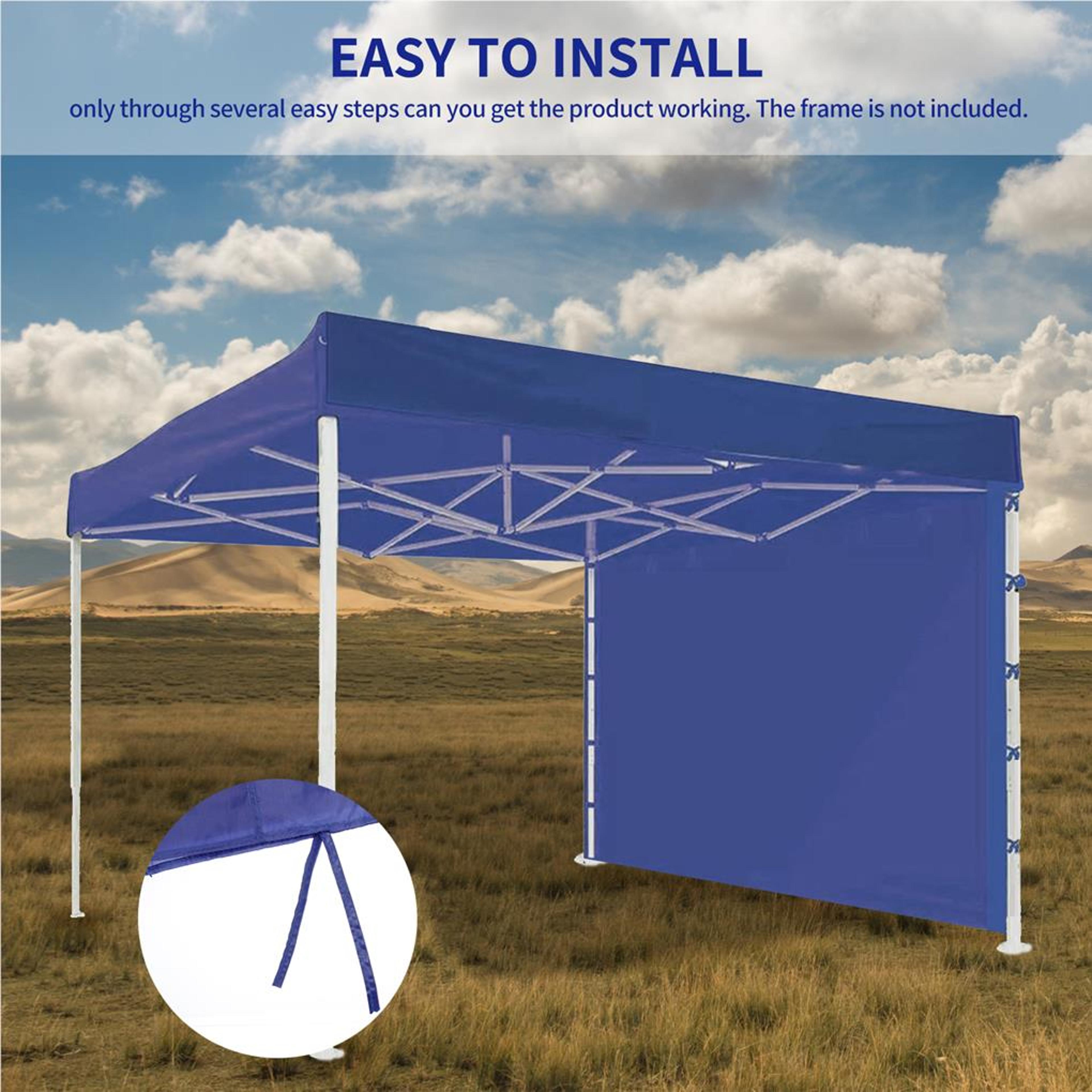 Portable Pop Up Canopy Instant Gazebo Tent For Outdoor Shade And Easy Setup 2