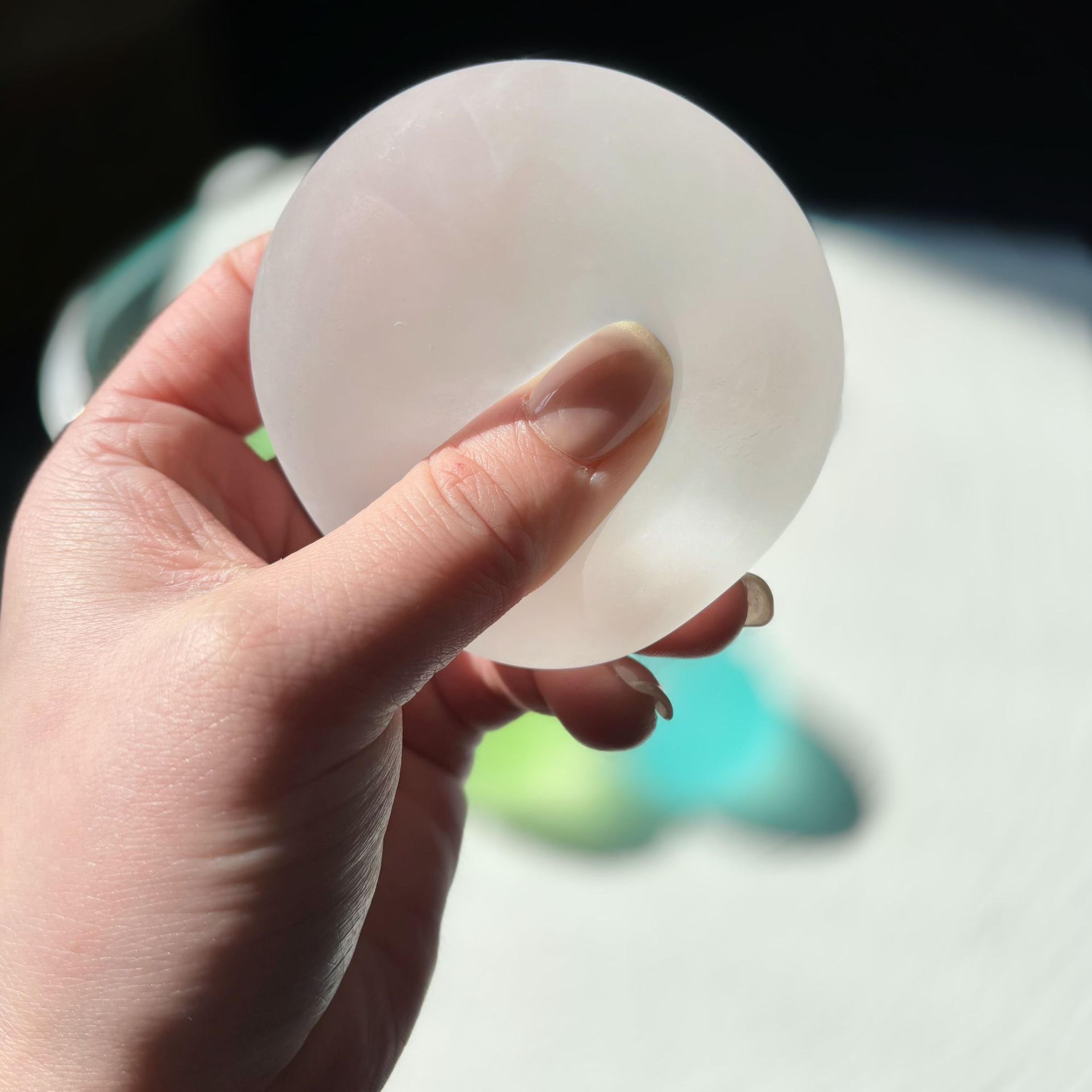 Crystal Blue Squishy Toy Slow Rebound Stress Relief Fidget For Sensory Calm 9