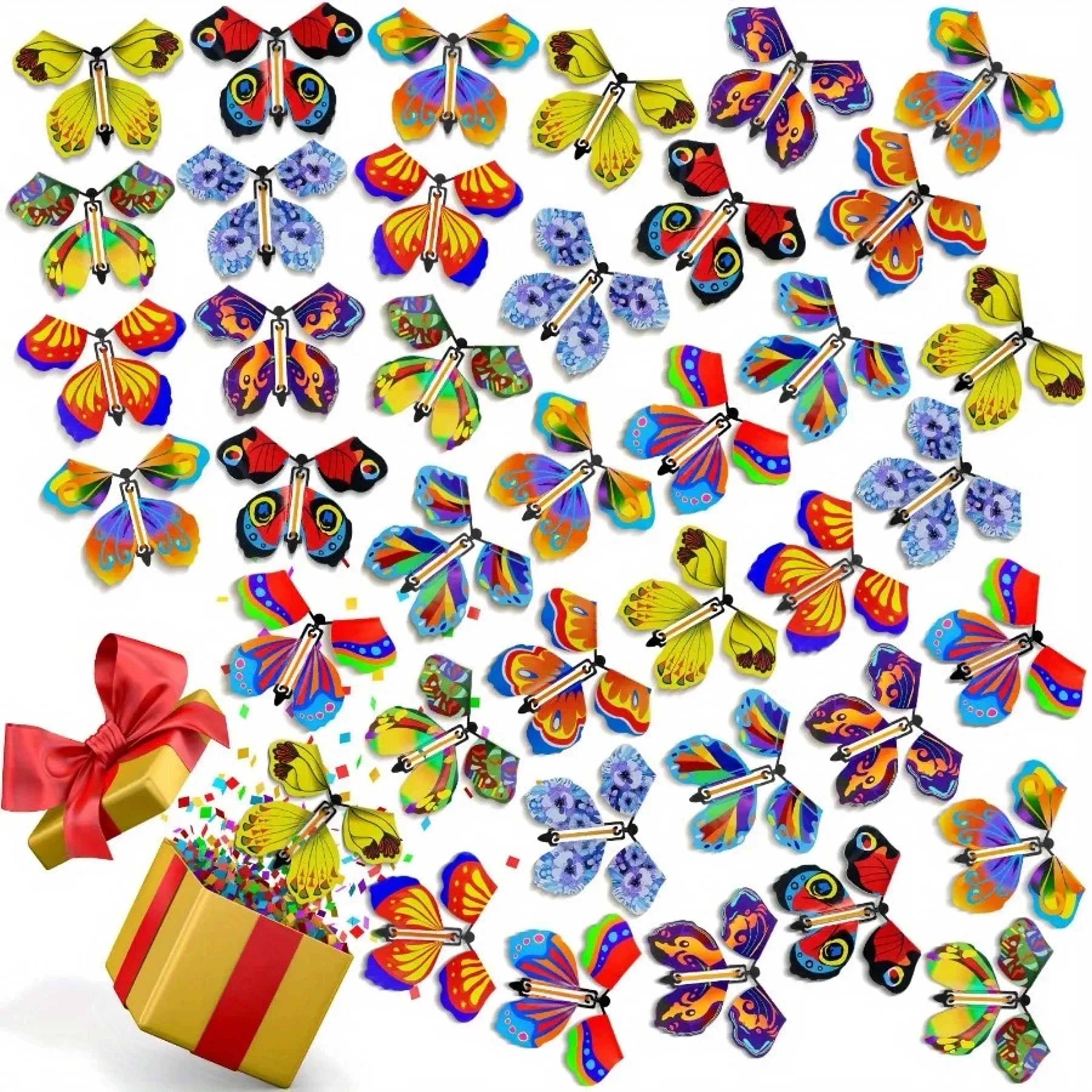 magic flying butterfly bookmark surprise toy for cards, gifts & party favors