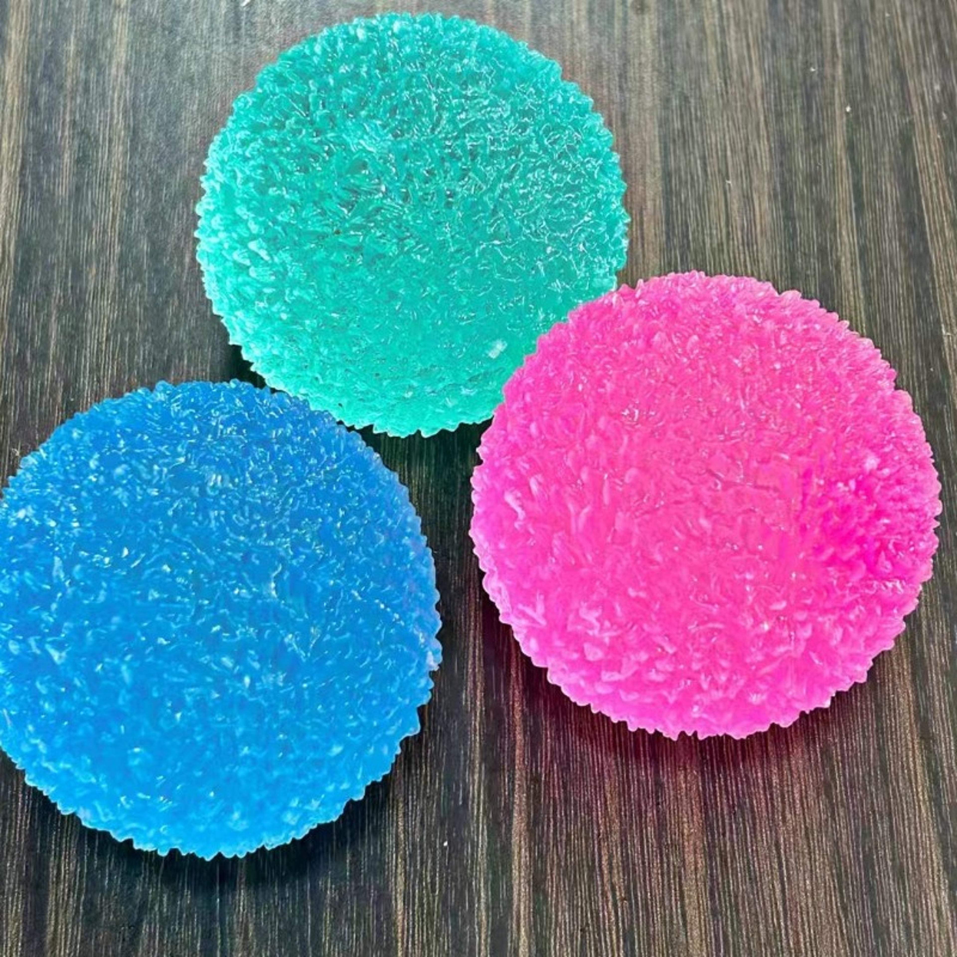 crystal mochi stress ball sensory fidget toy for anxiety relief & relaxation