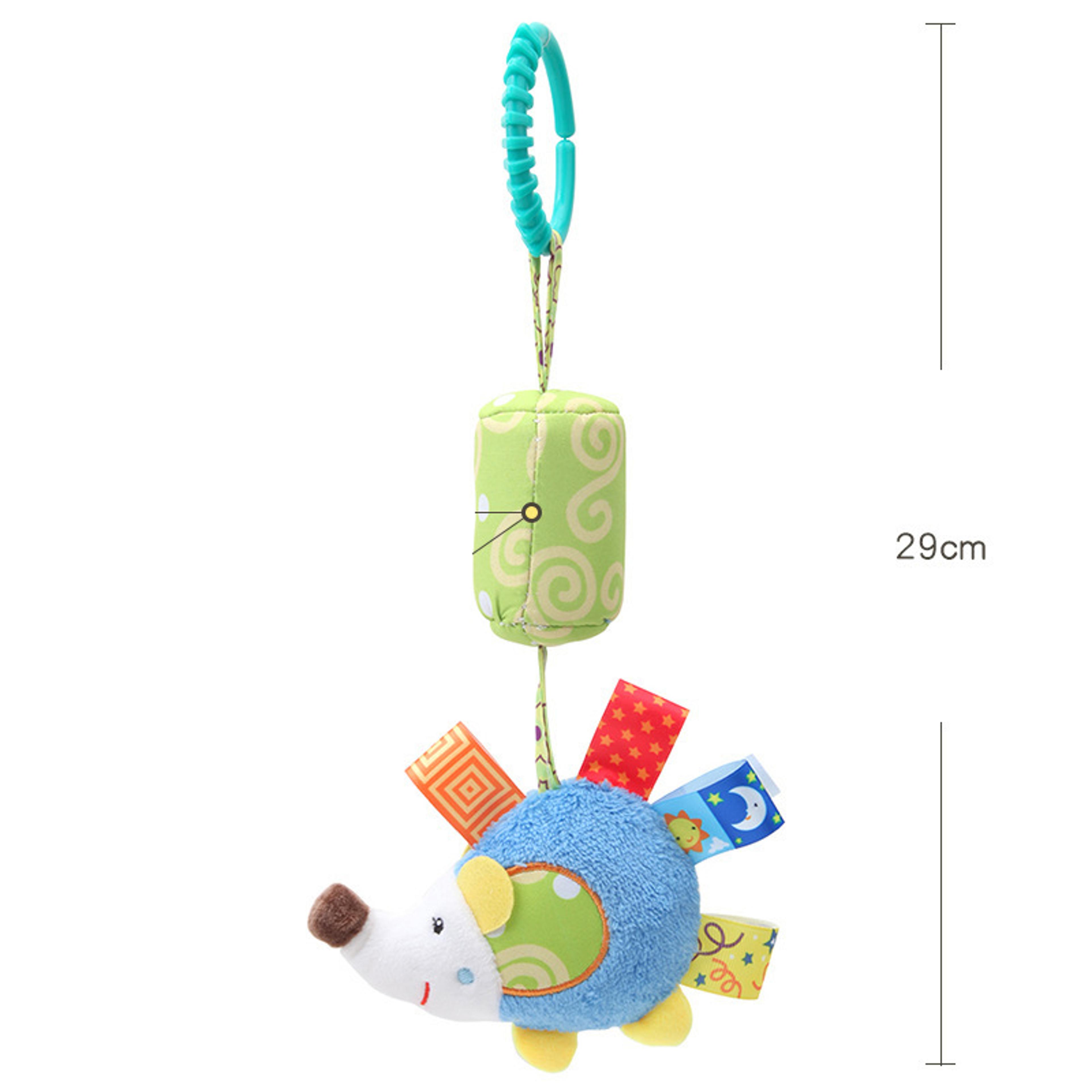 Montessori Baby Rattle Toys For Crib Stroller  Car Seat With Teether For Newborns 5