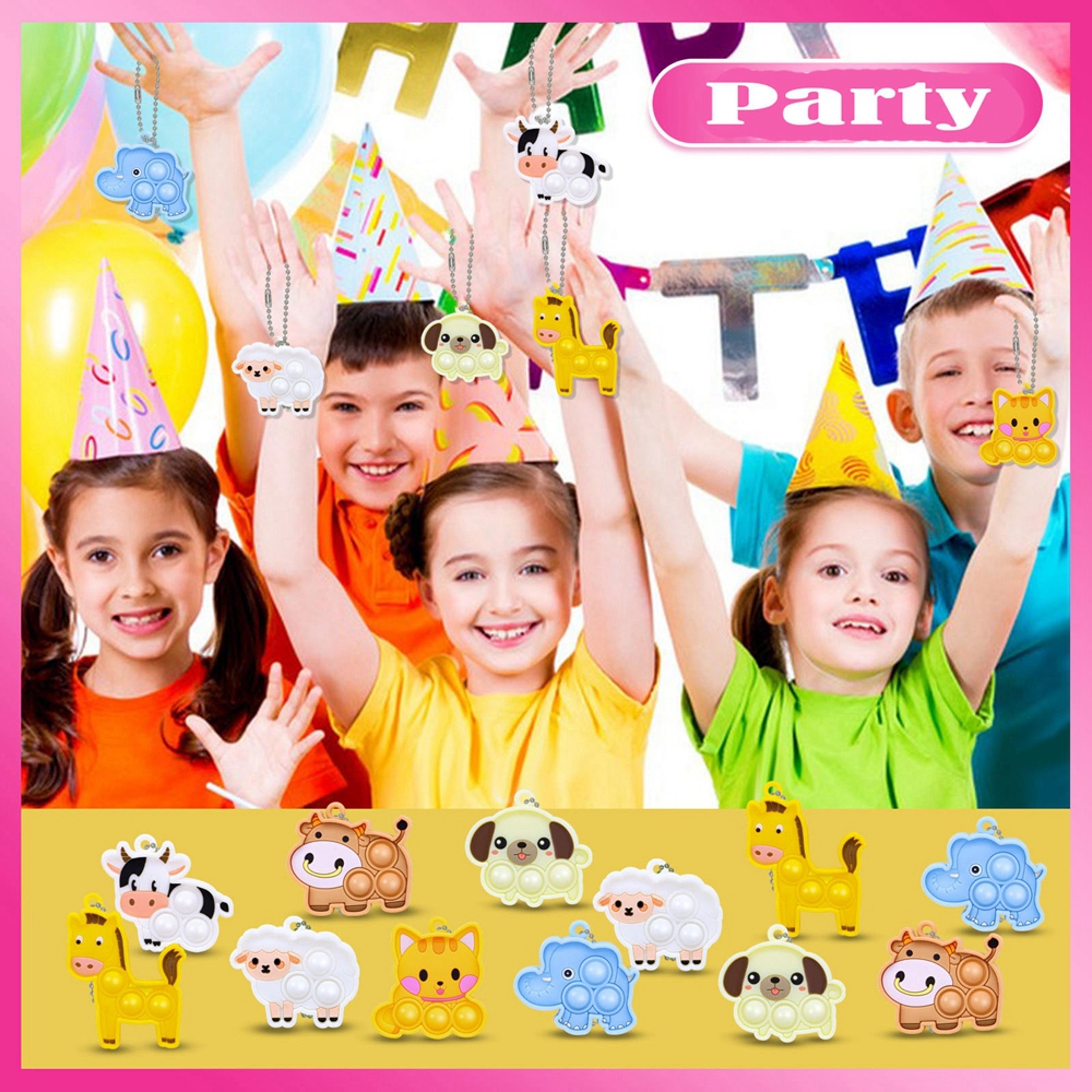 Animal Pop Bubble Fidget Toy Set For Kids  Adults Sensory Stress Relief Party Favors 4