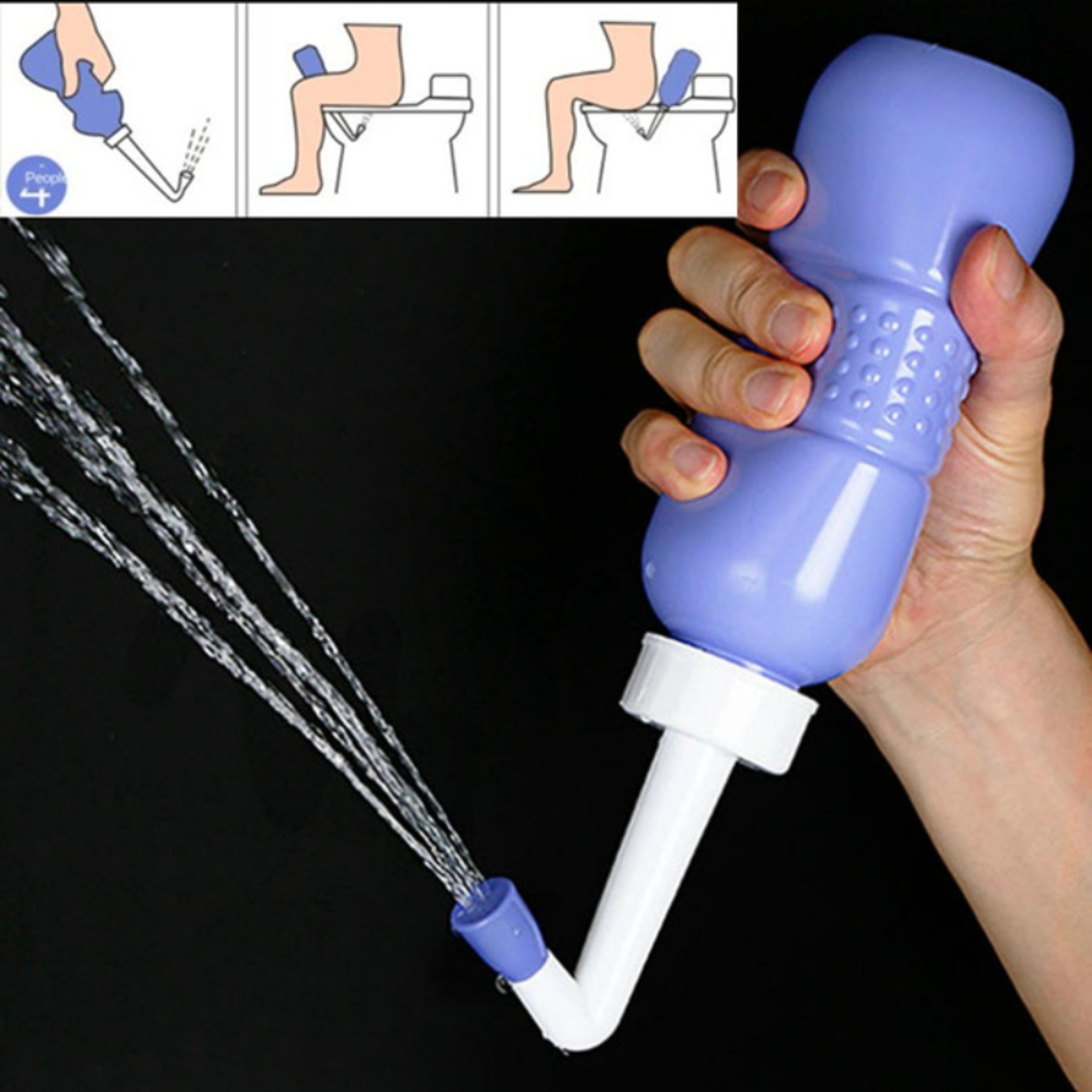 comfortclean portable handheld bidet sprayer for travel & hygiene