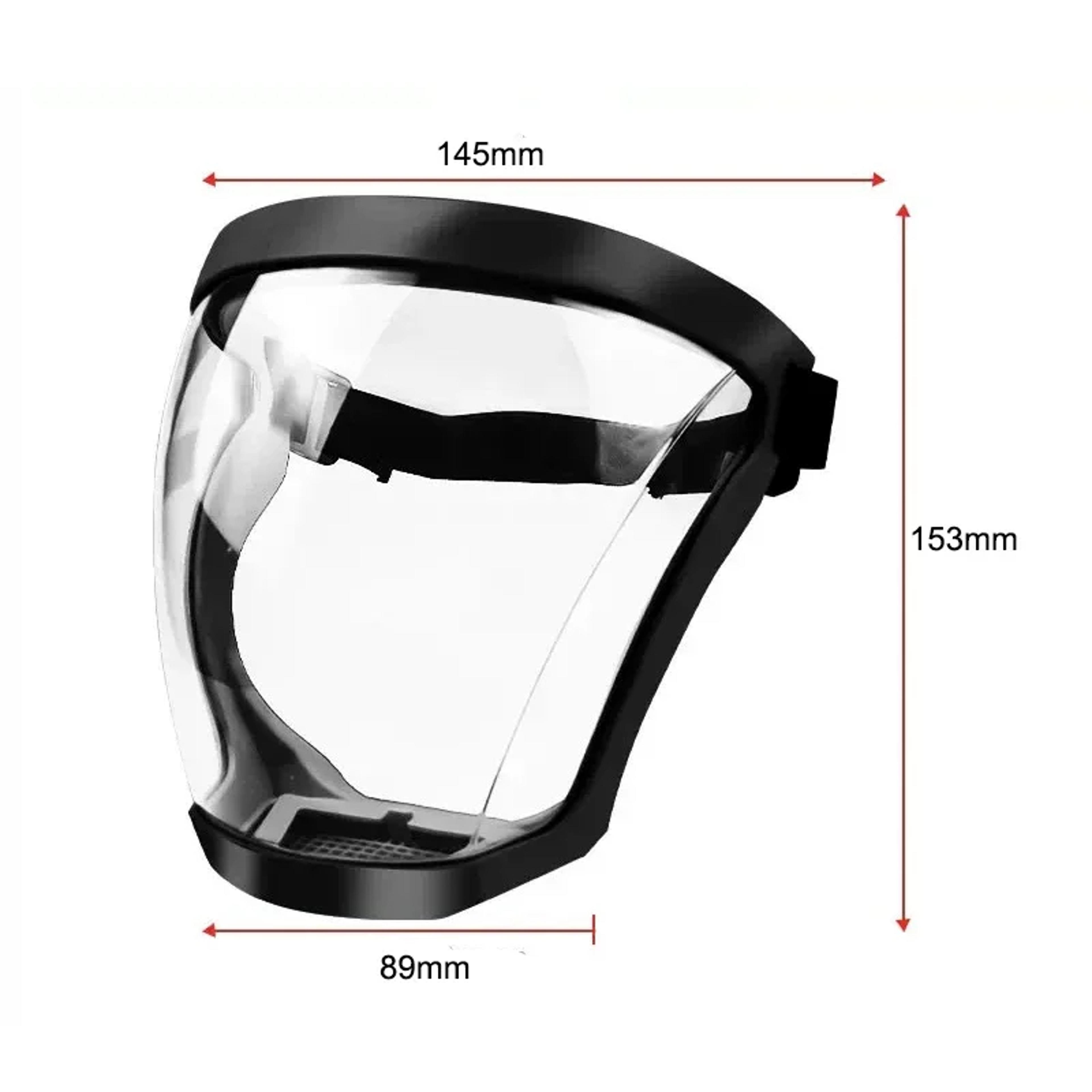 Premium Full Face Shield Safety Mask With Anti Fog Face Cover  Oil Proof Protection 5