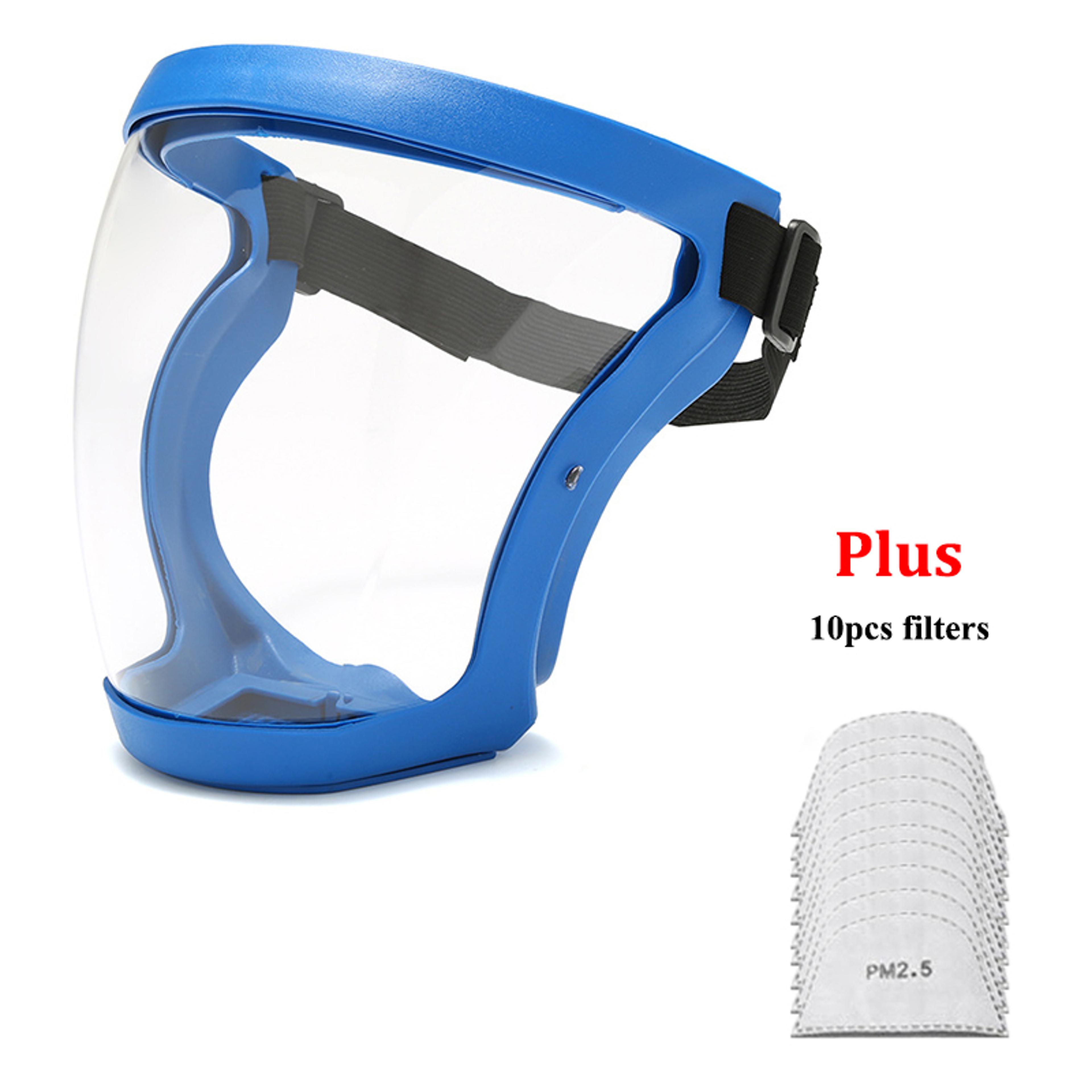 Premium Full Face Shield Safety Mask With Anti Fog Face Cover  Oil Proof Protection 7