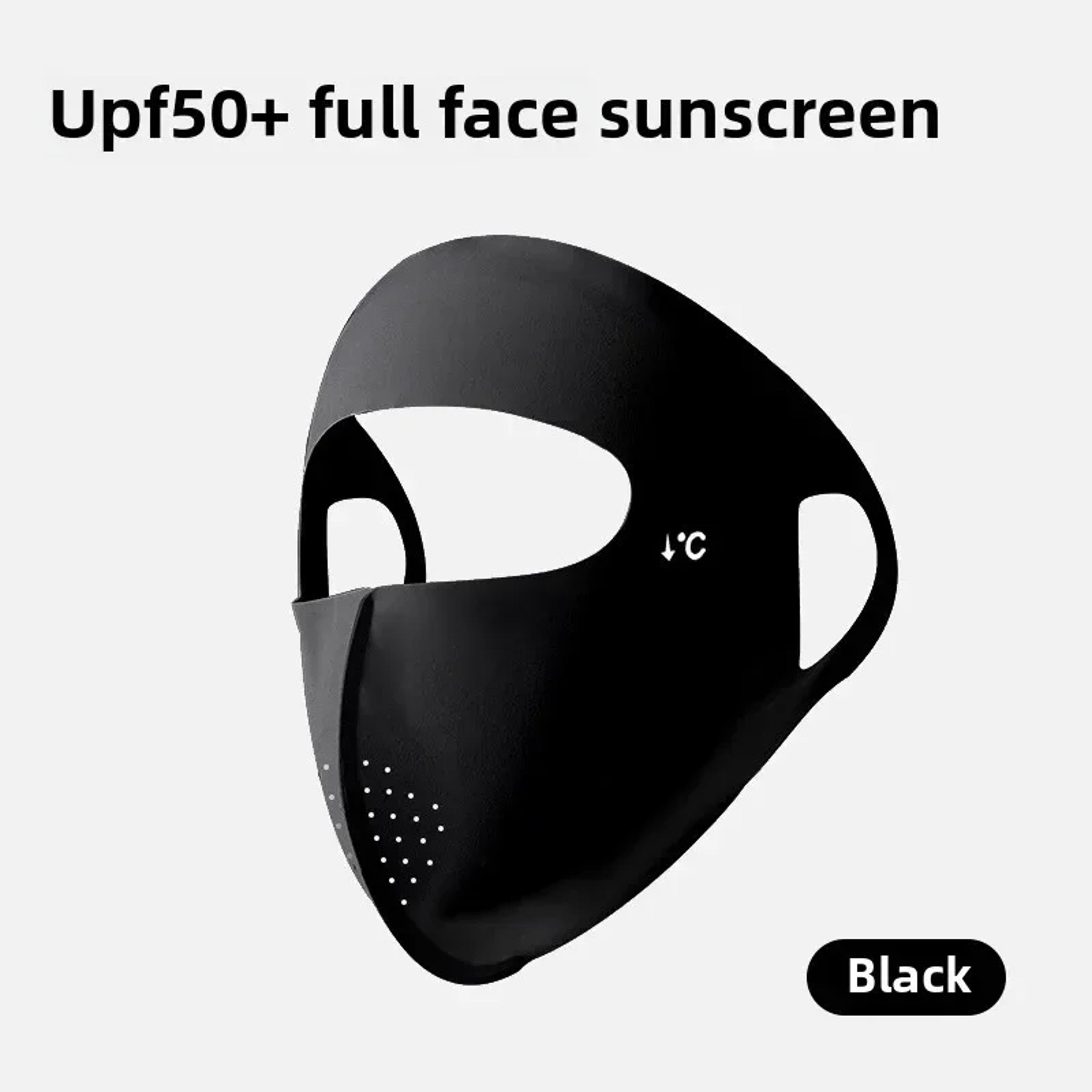 Women Summer UV Protection Face Mask Adjustable Full Face Sun Shield For Hiking  Cycling 5