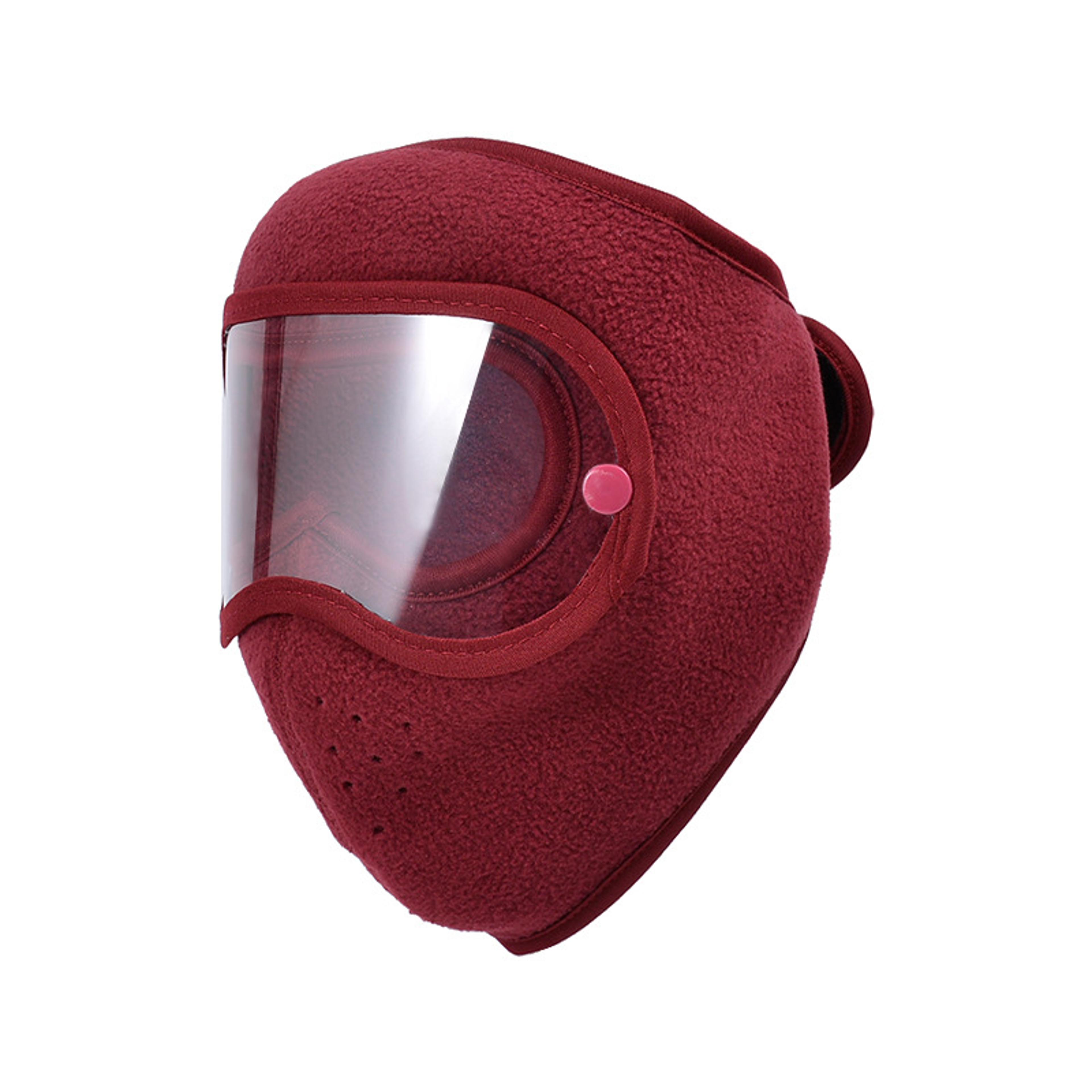 Premium Full Face Mask With Windproof Skiing  Anti Fog Goggles 8