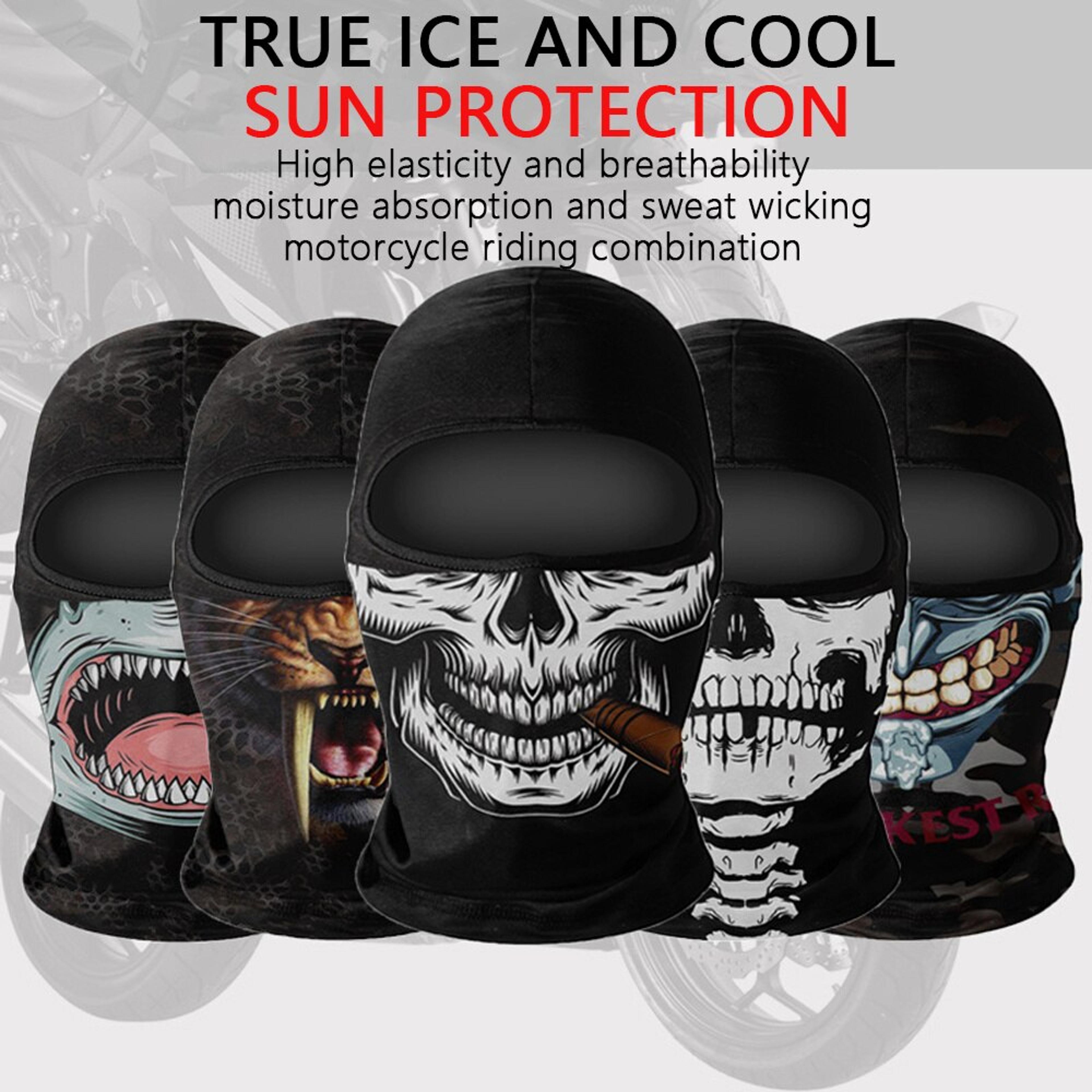 Skull Balaclava Mask For Motorcycles Ski  Outdoor Riding 1