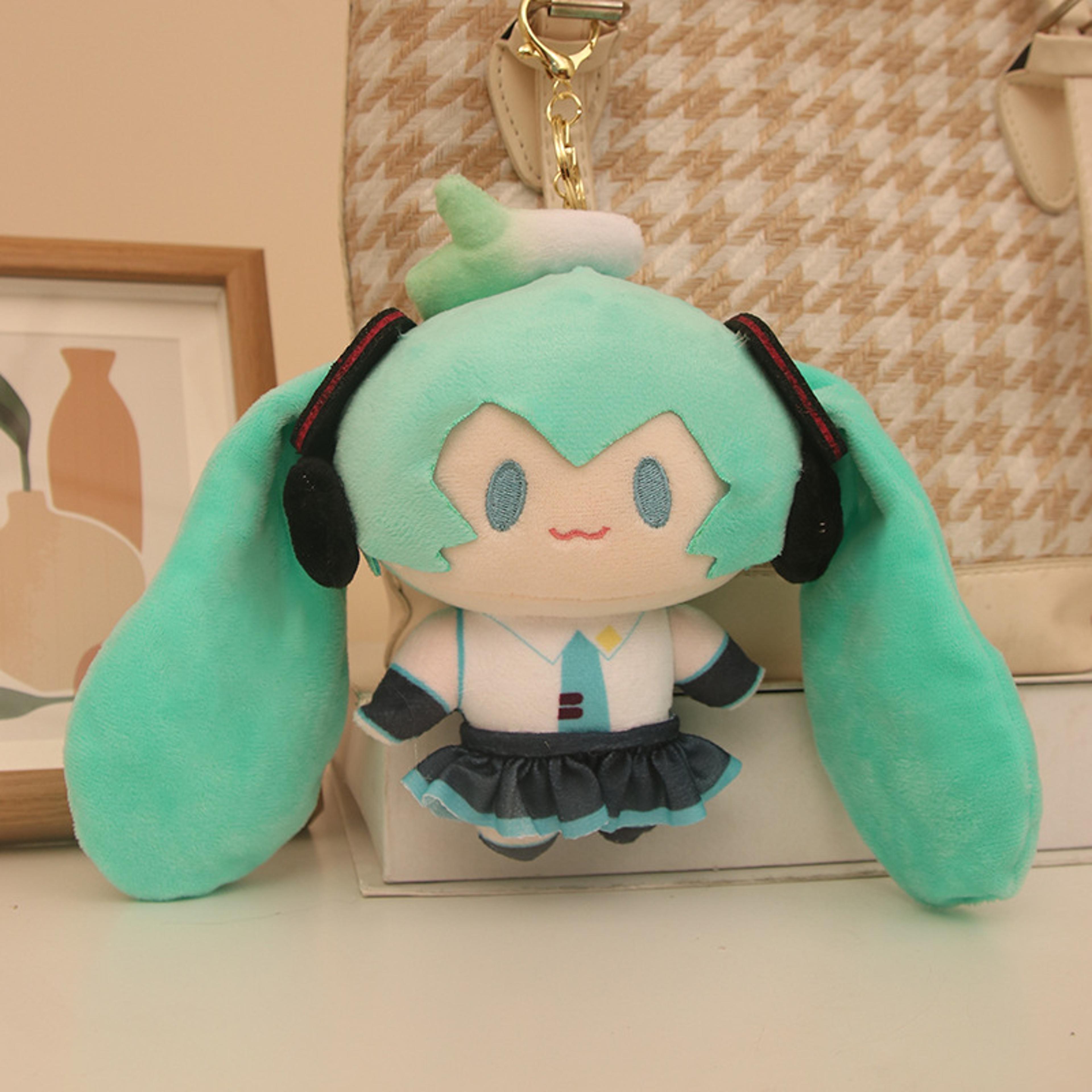 Kawaii Anime Girl Plush Keychain Cute Plush Pendant For Bags  Gifts 5