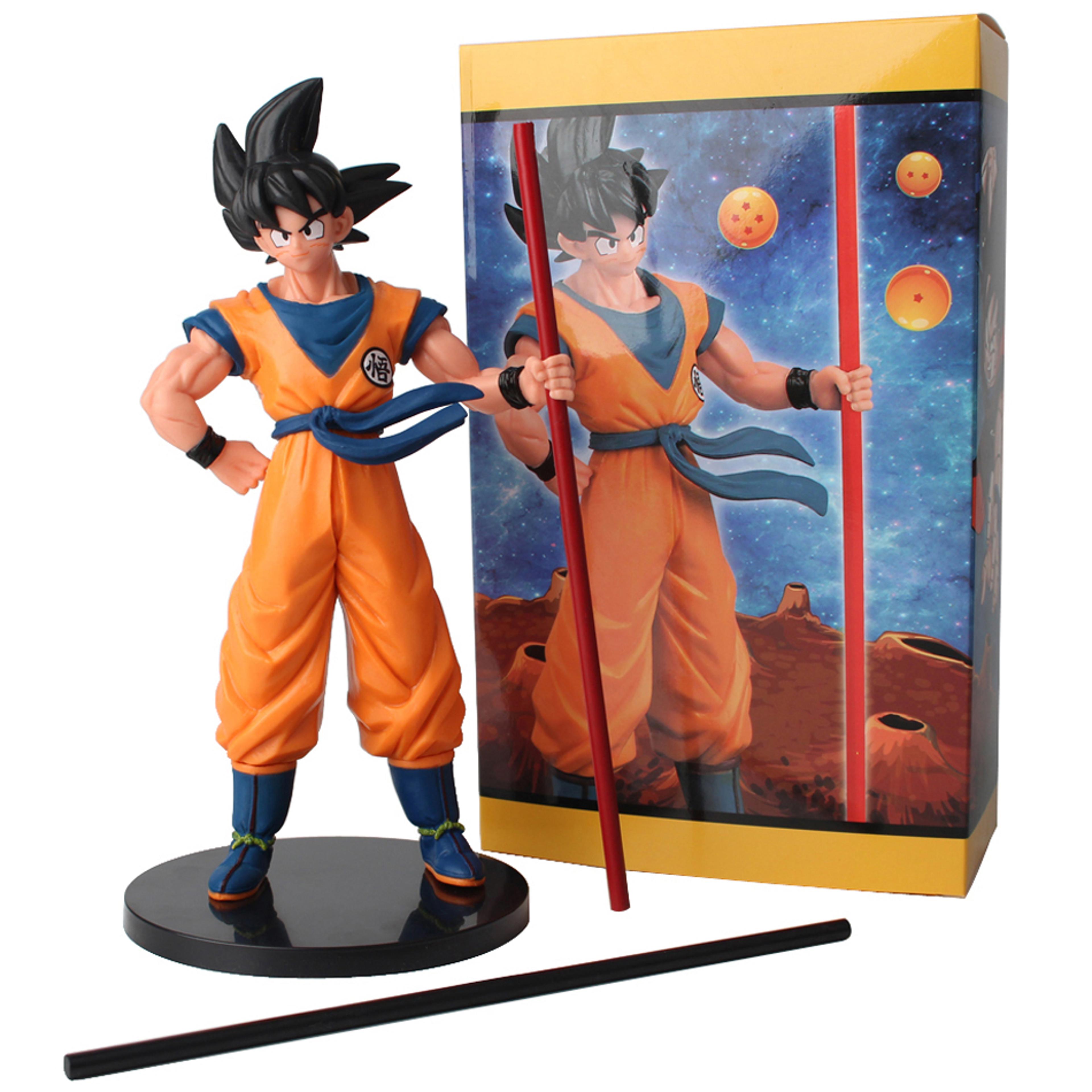 super saiyan goku anime figure dragon ball z collectible statue