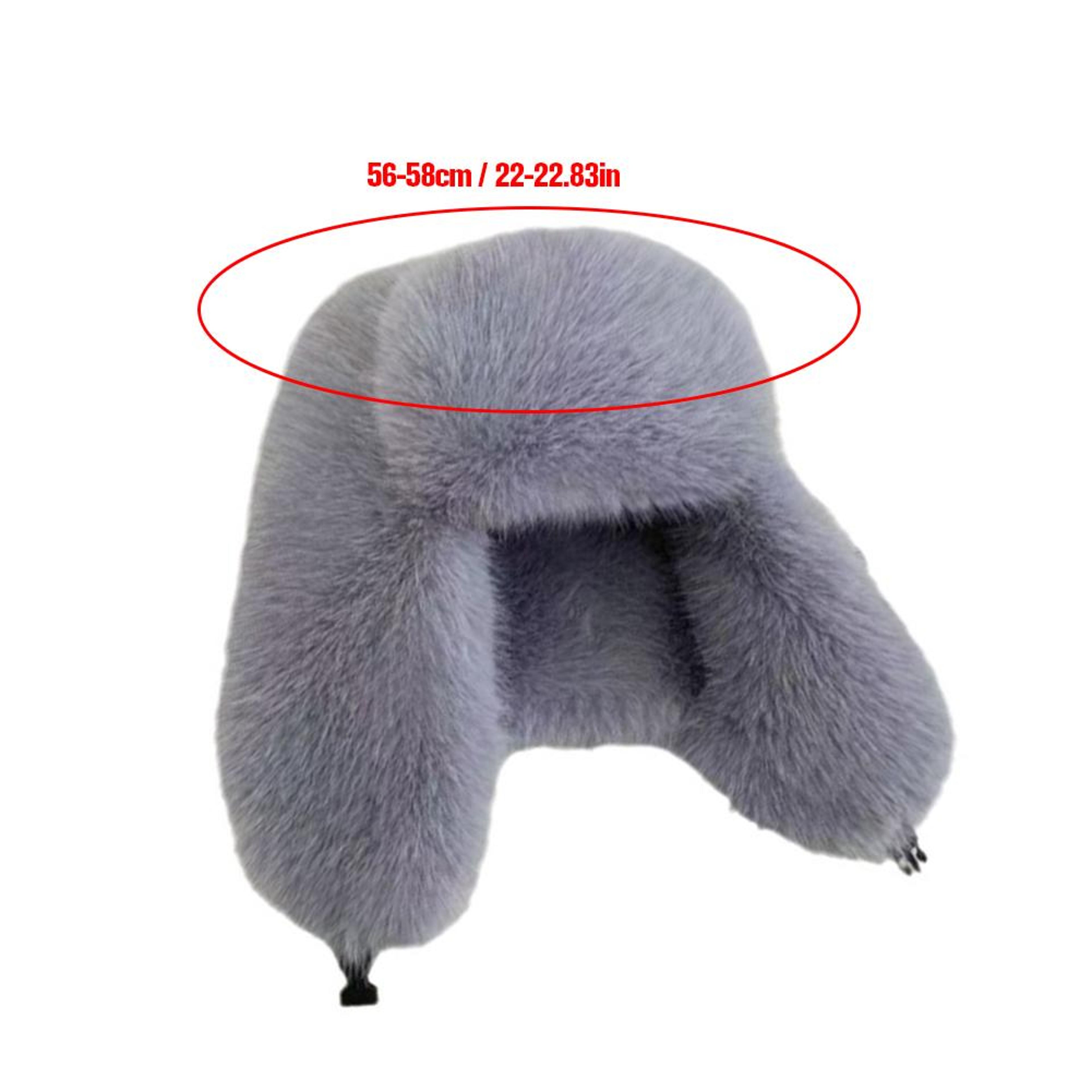 ArcticShield Faux Fur Trapper Hat Windproof Bomber Hat With Warm Ear Flaps 4