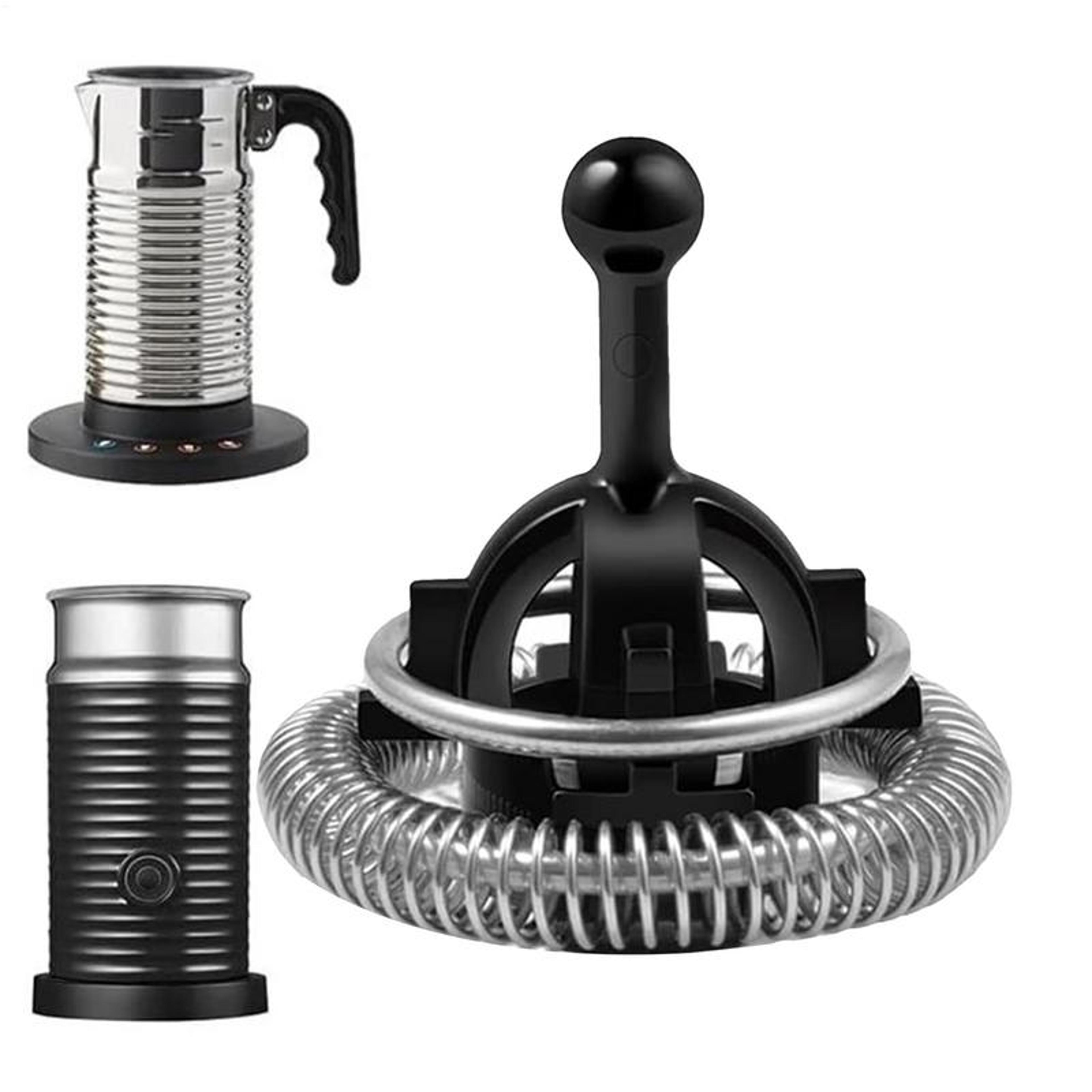 nespresso milk frother whisk replacement set for automatic coffee machines