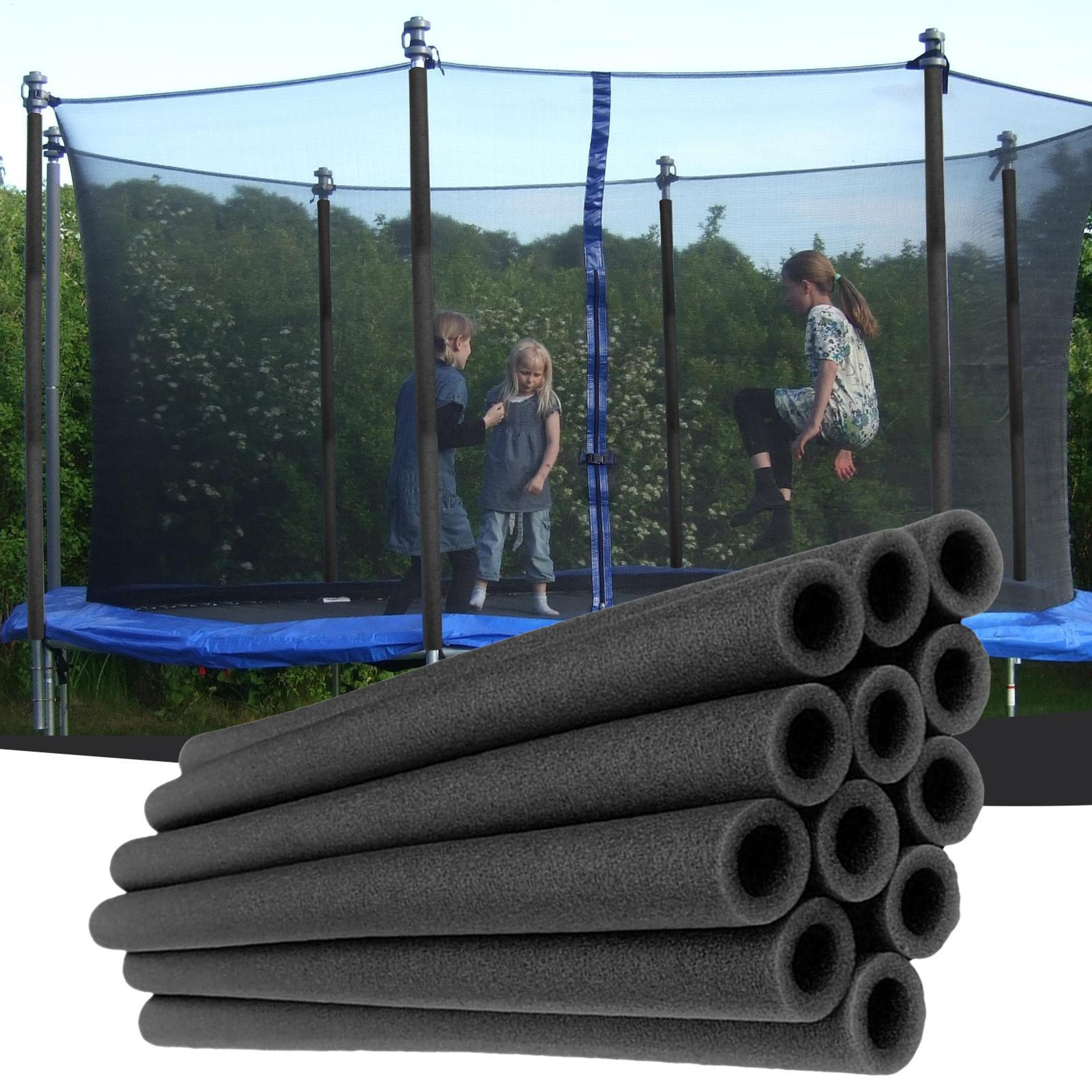 Heavy Duty Trampoline Pole Cover Set With Secure Fit Trampoline Padding For Indoor  Outdoor Safety 3