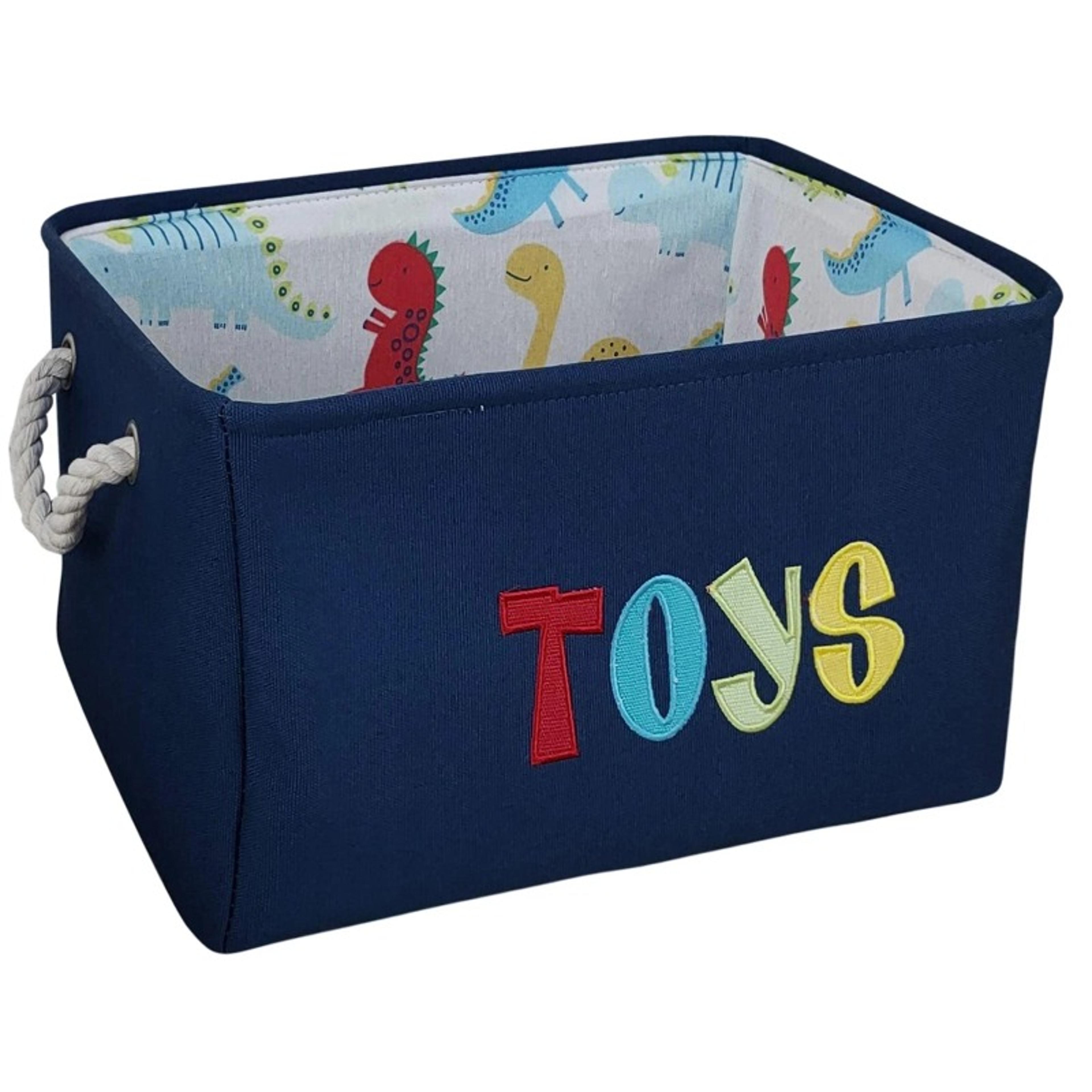 foldable storage basket for kids toys, laundry & nursery organization
