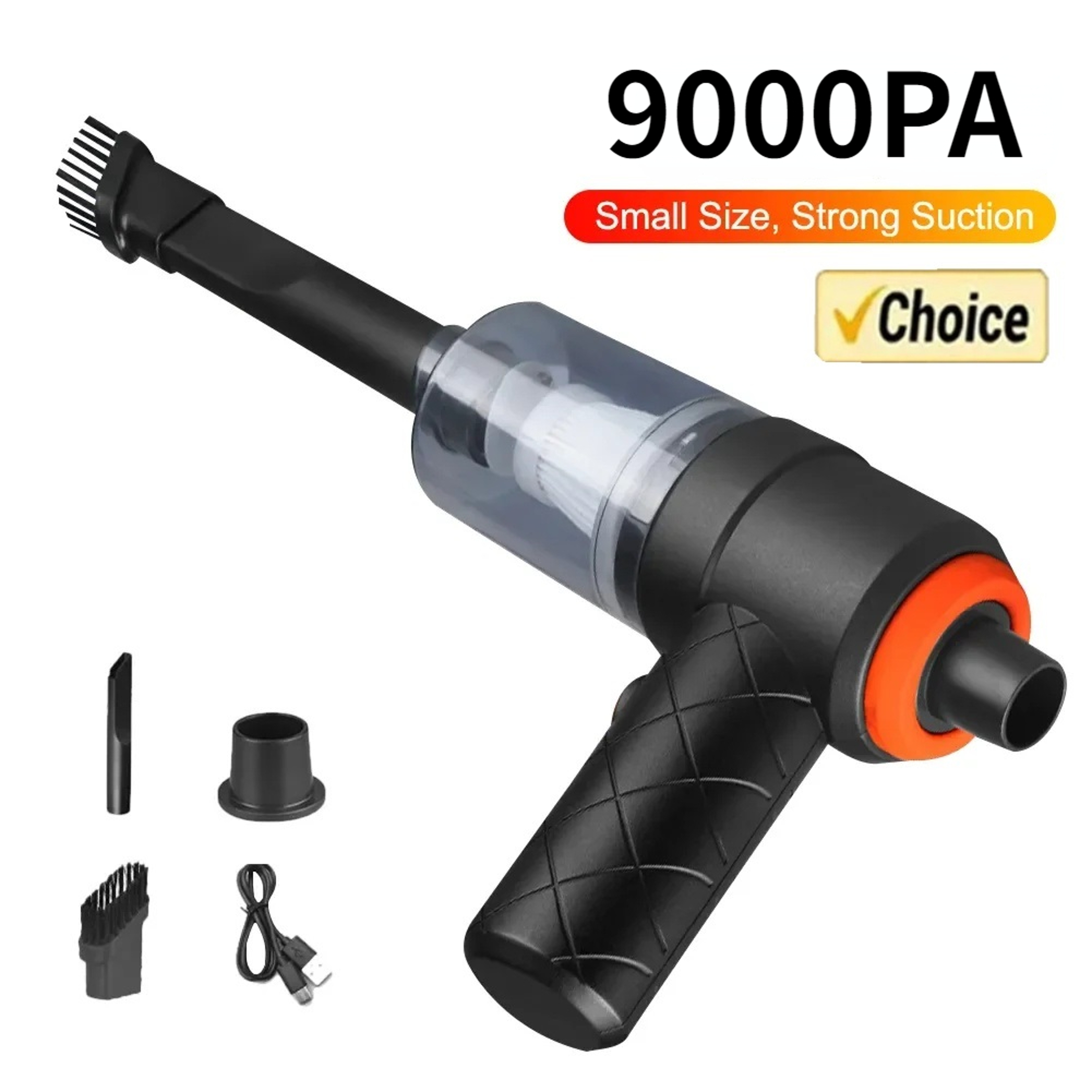 AeroClean Pro Cordless Car Vacuum Cleaner For Home Office  Auto Detailing 1