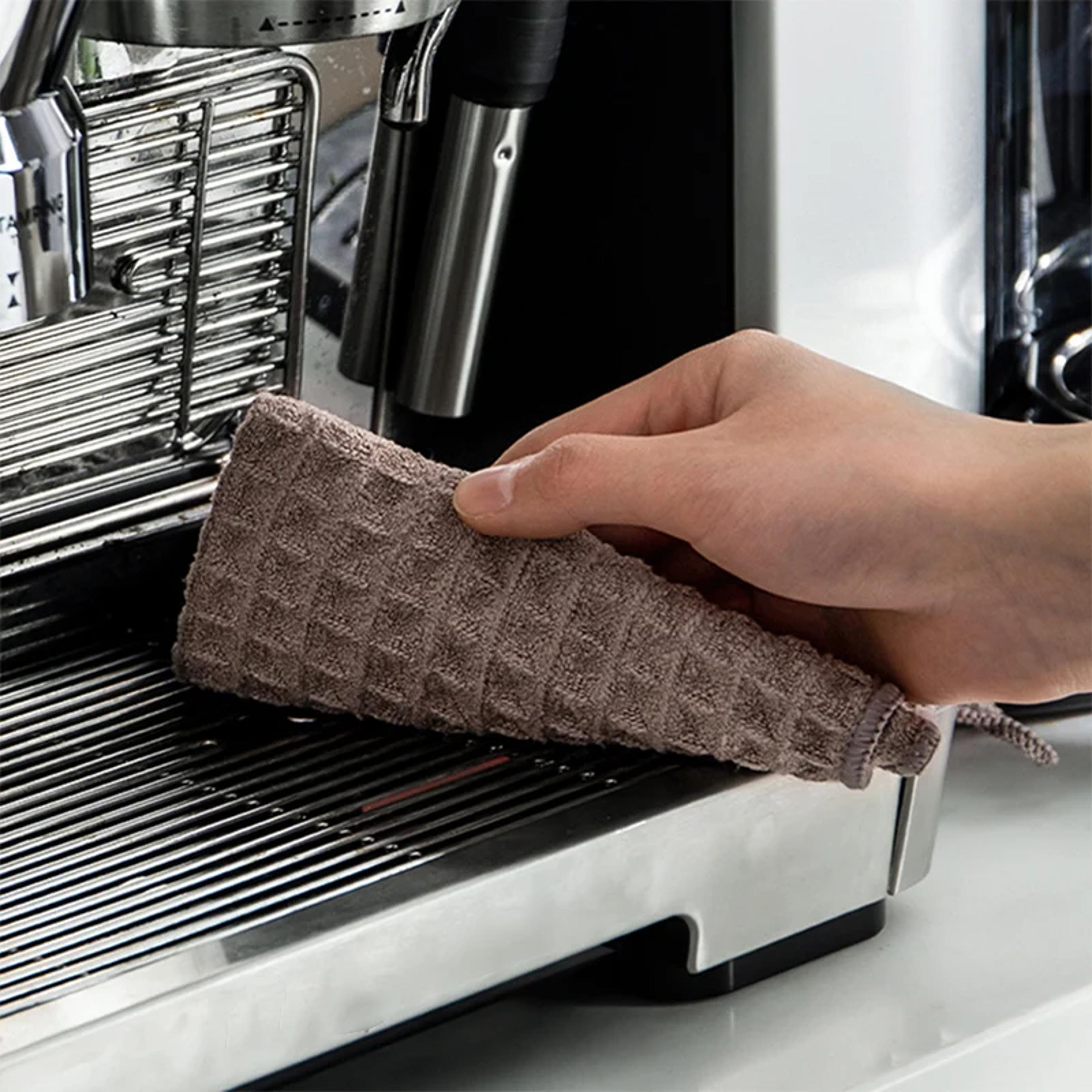BaristaPro Coffee Machine Cleaning Cloth Ultra Absorbent Lint Free Bar Towel 1