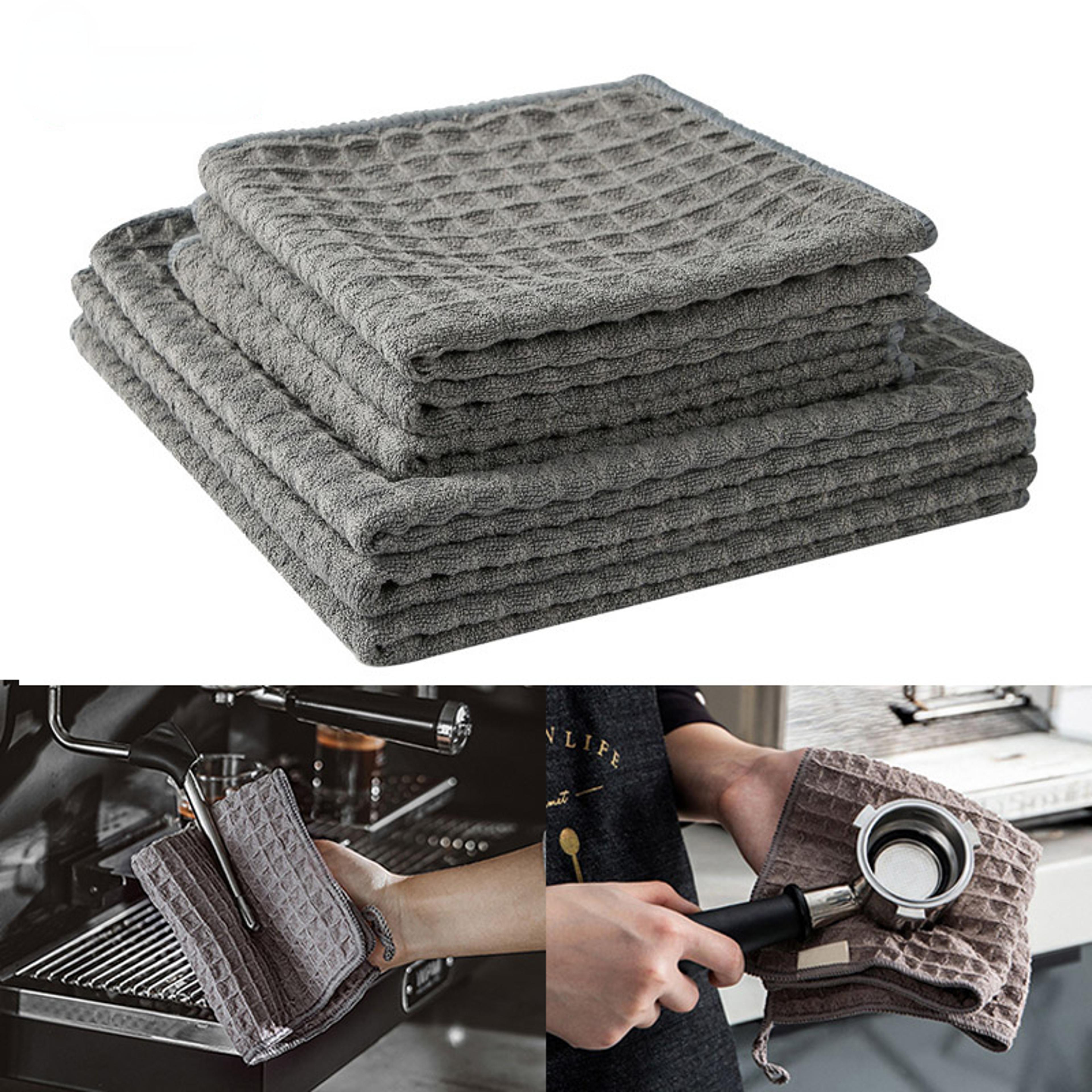 BaristaPro Coffee Machine Cleaning Cloth Ultra Absorbent Lint Free Bar Towel 6