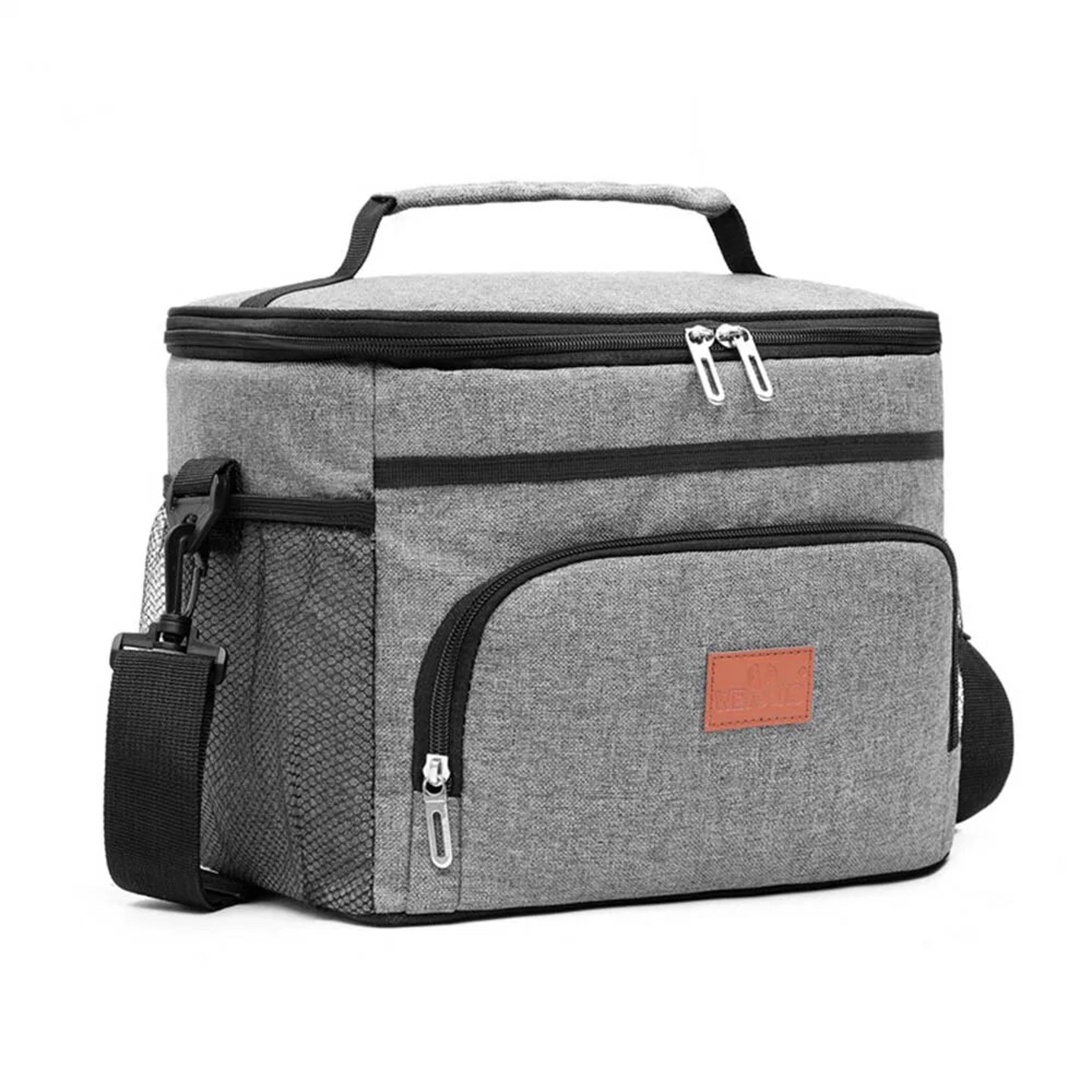 insulated lunch bag soft cooler tote for picnic, beach, camping & office meals