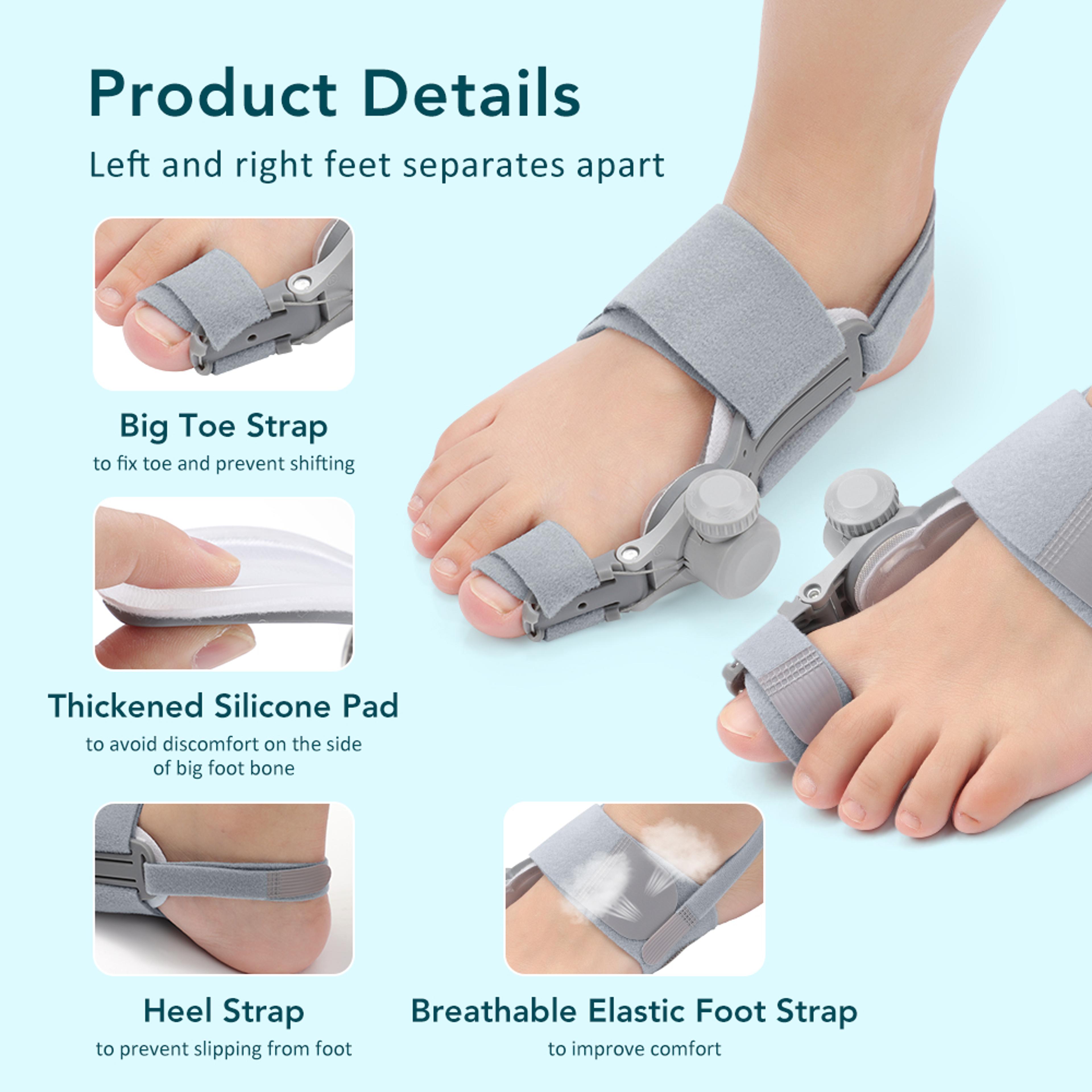 FlexAlign Bunion Corrector Brace For Big Toe Support And Hallux Valgus Relief 3
