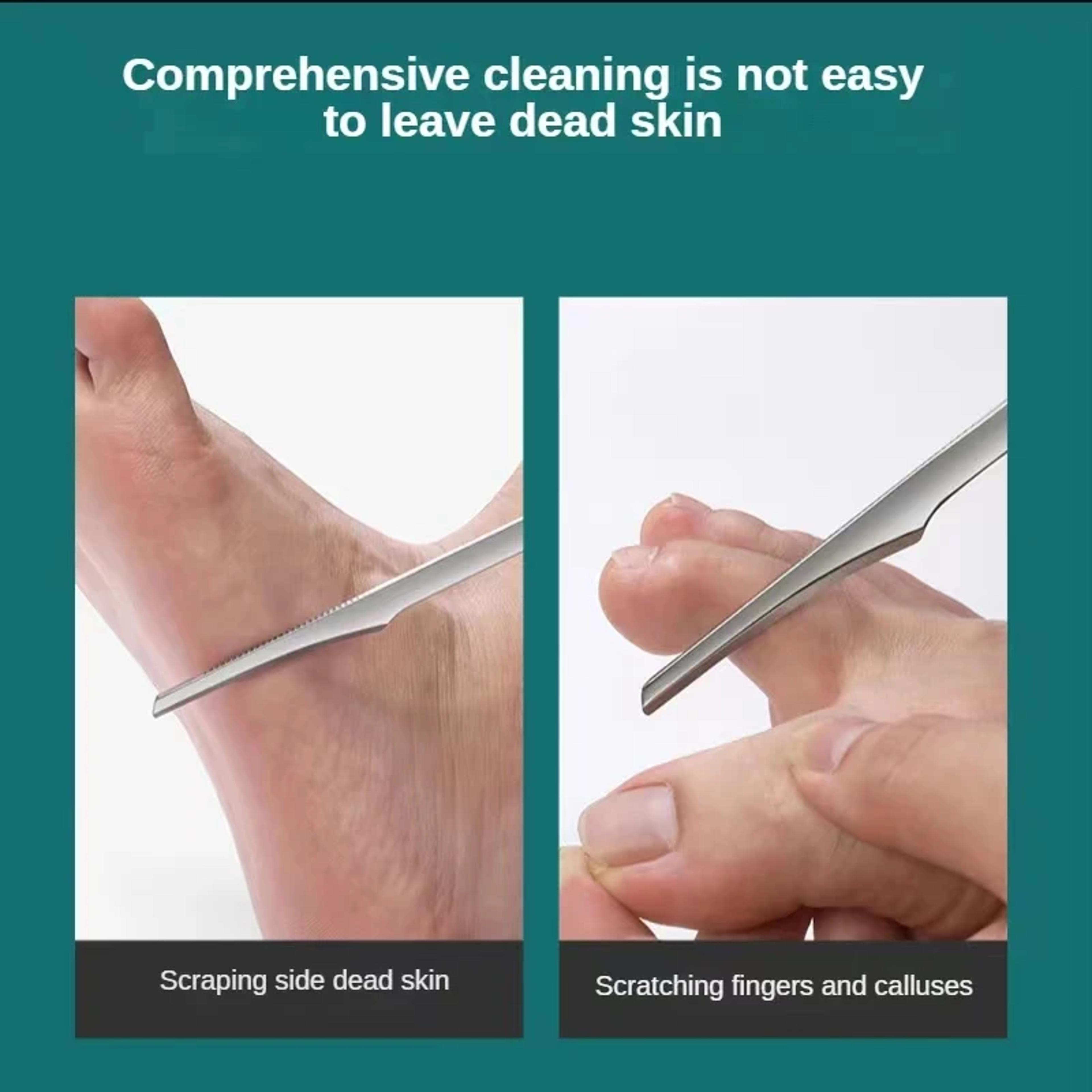 Professional Foot Callus Remover Pedicure Kit With Dead Skin Scraper And Precision Toenail Shaver 4