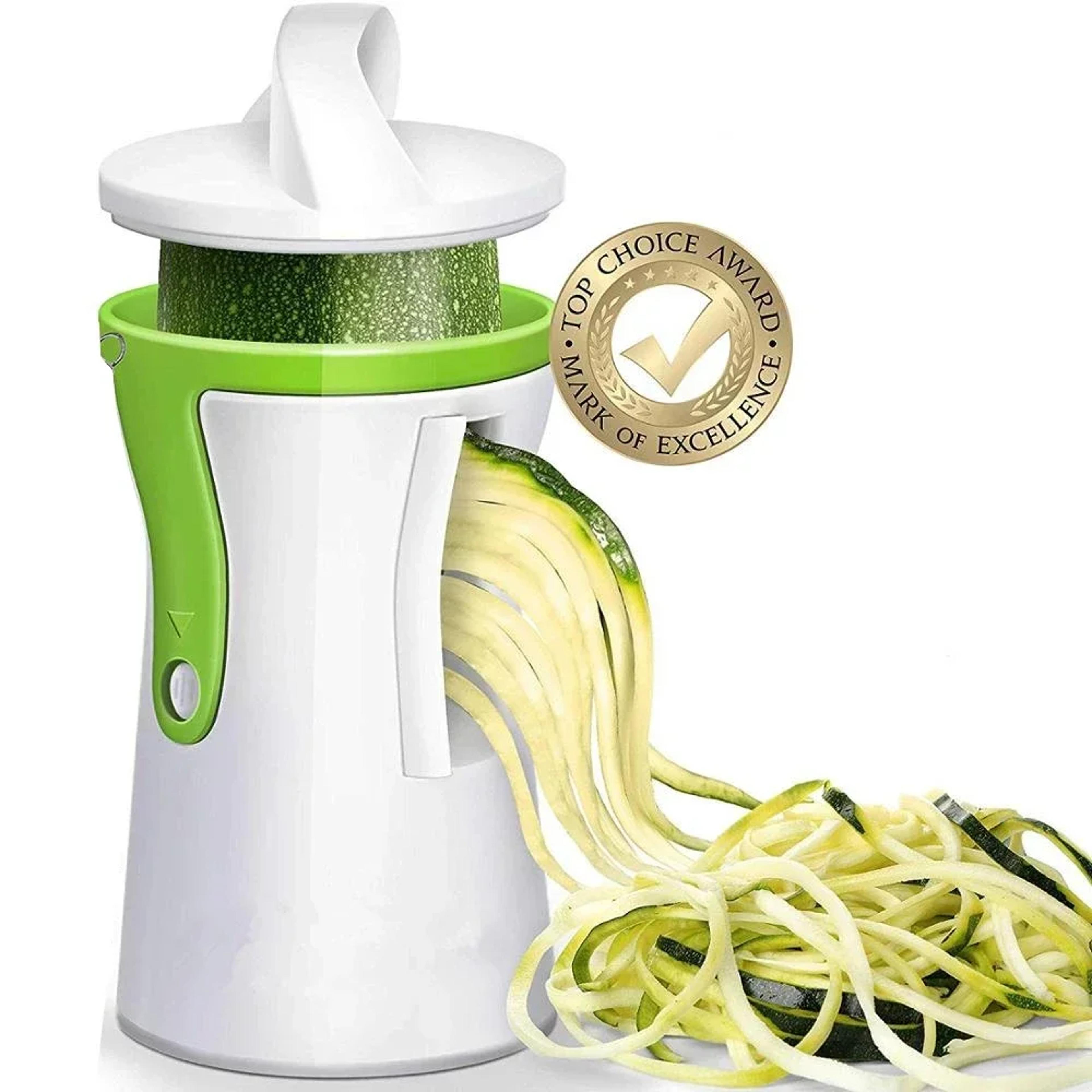 heavy duty vegetable spiralizer zoodle maker & vegetable slicer for healthy pasta creations