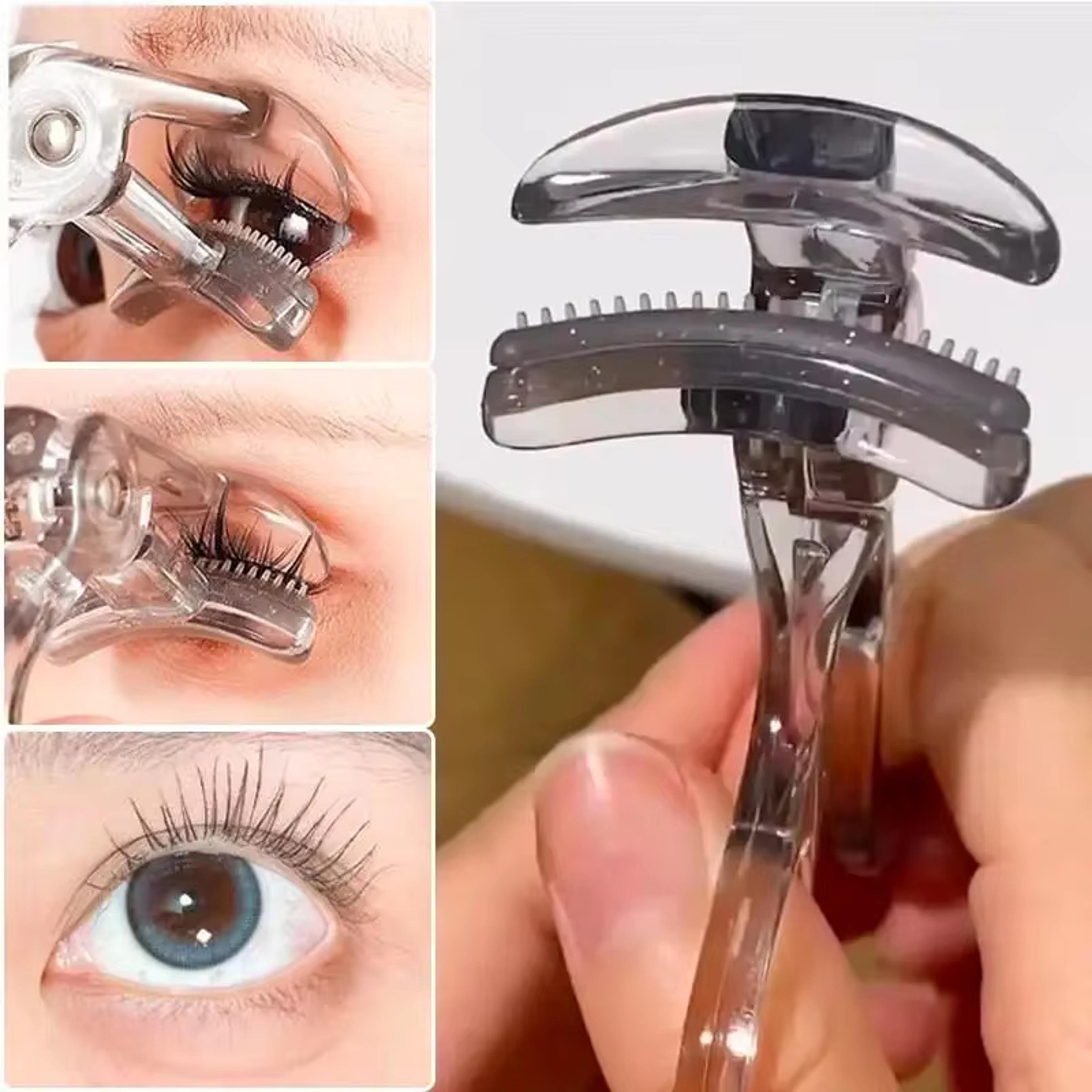 lashlift duo precision eyelash curler with comb for natural long lasting curl