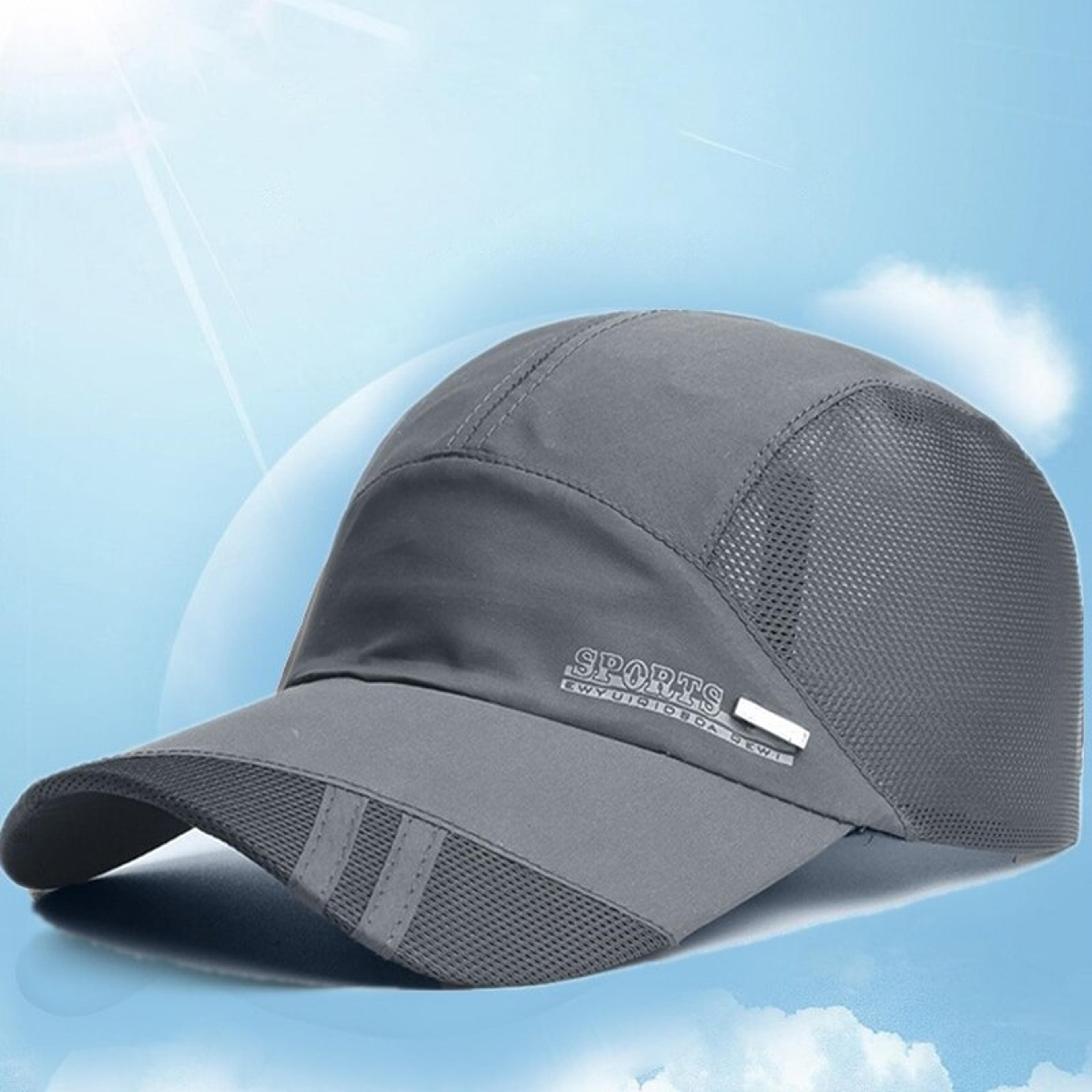 quick dry sun protection baseball cap for outdoor travel and sports