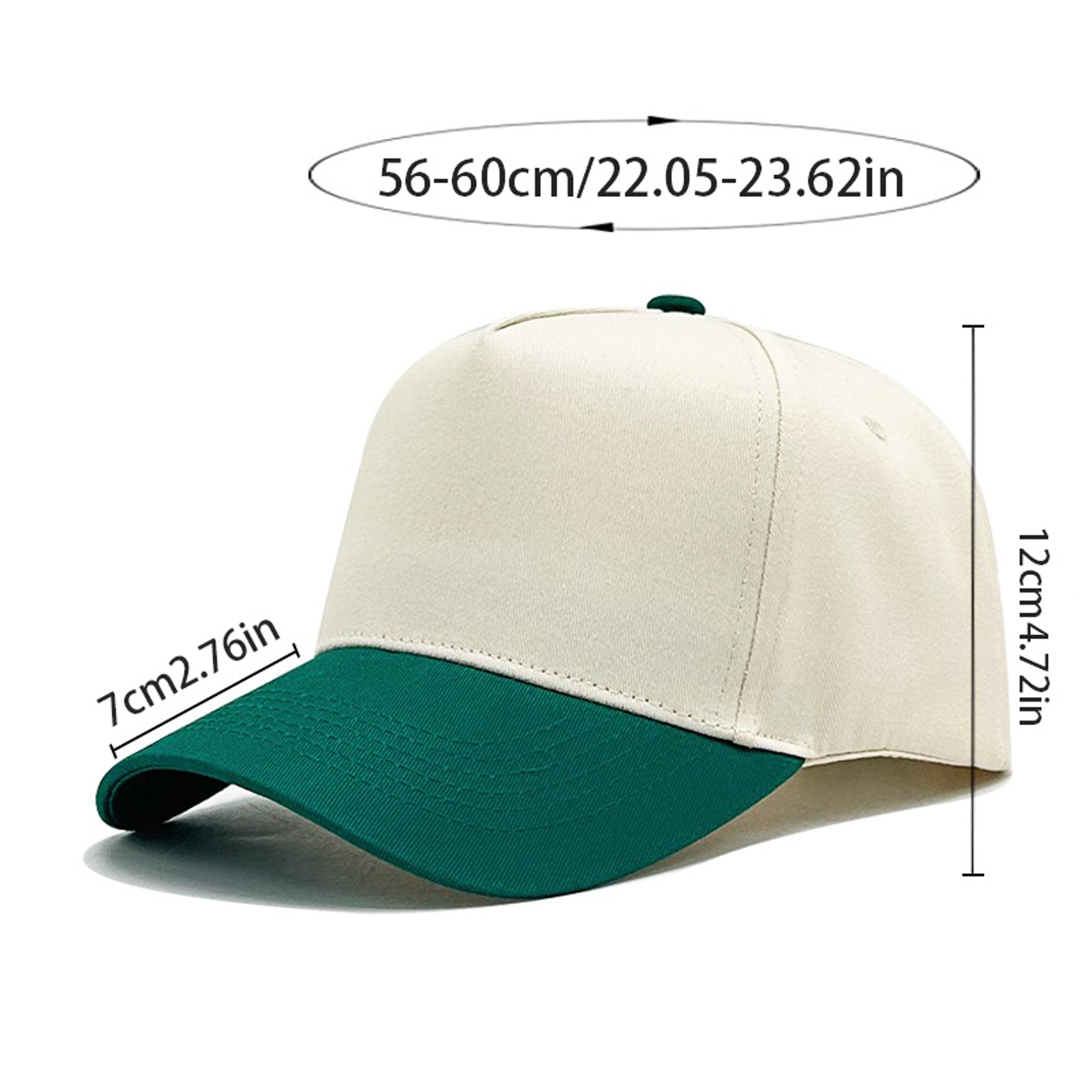 Retro Color Block Baseball Cap For Men  Women Breathable Baseball Cap With Sun Protection 2