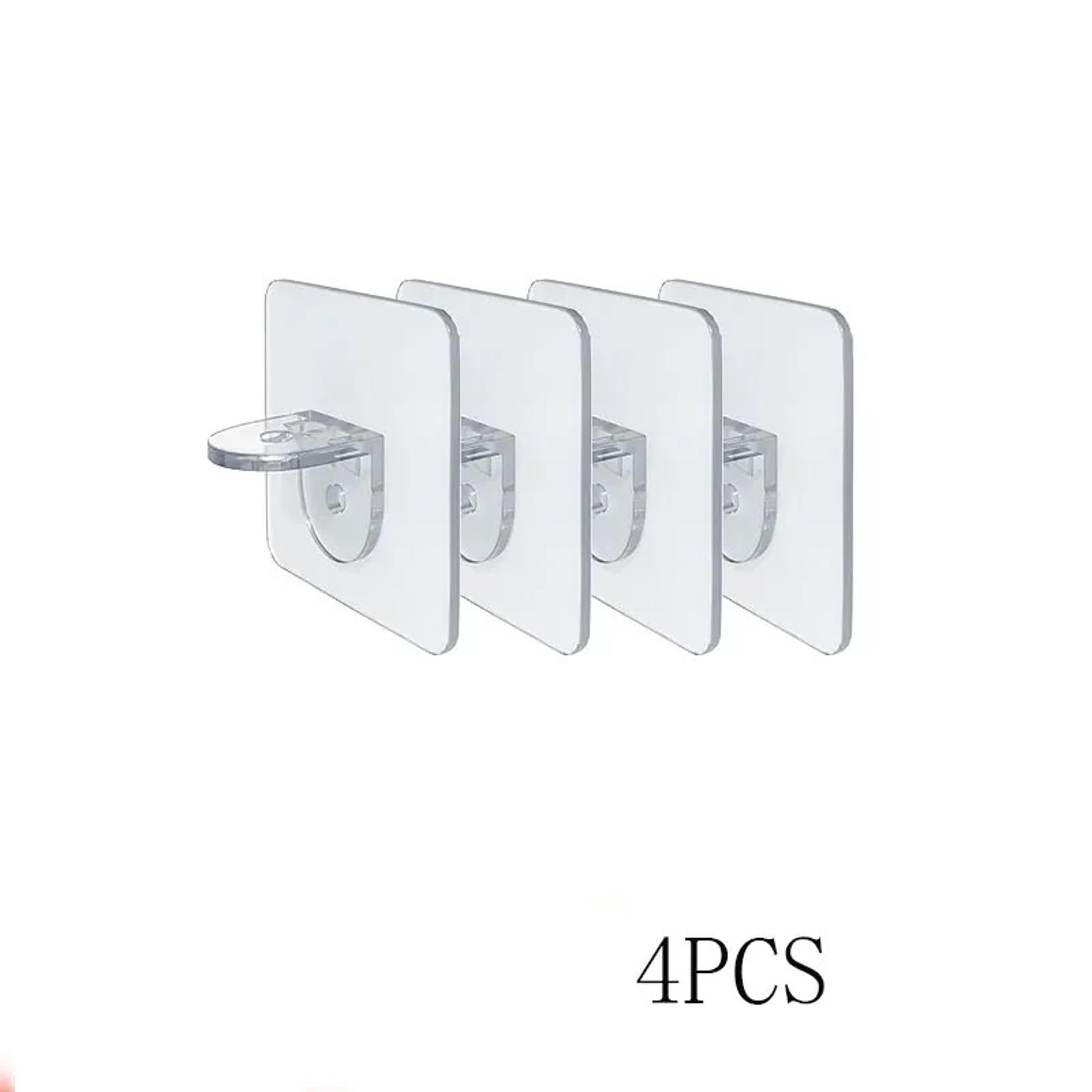 Premium Non Marking Sticky Cabinet Shelf Brackets Wardrobe Divider Supports 5