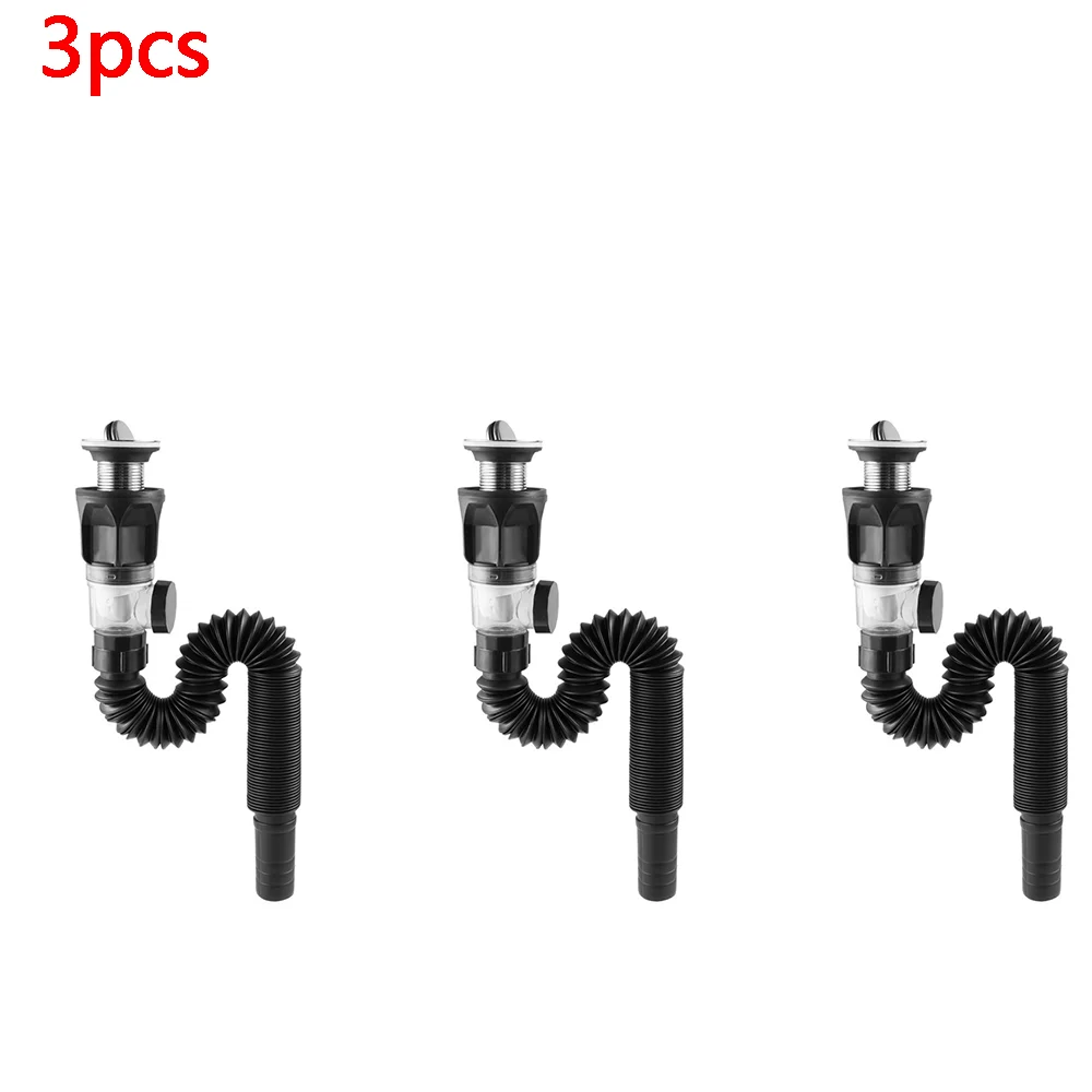 Anti Odor Sink Drain Pipe Kit For Wash Basin Bathroom Drainage System 6