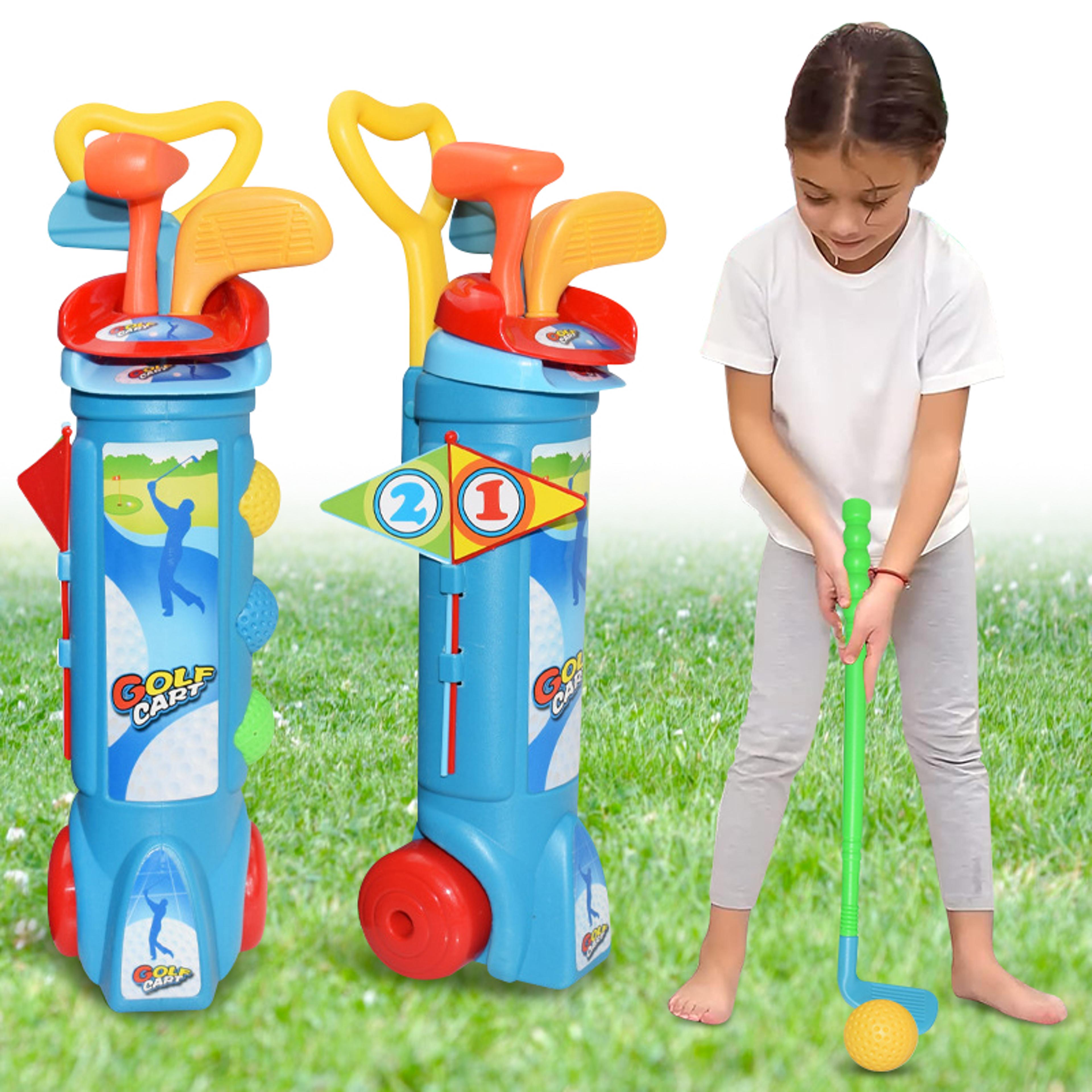 junior golf adventure set for kids indoor & outdoor play