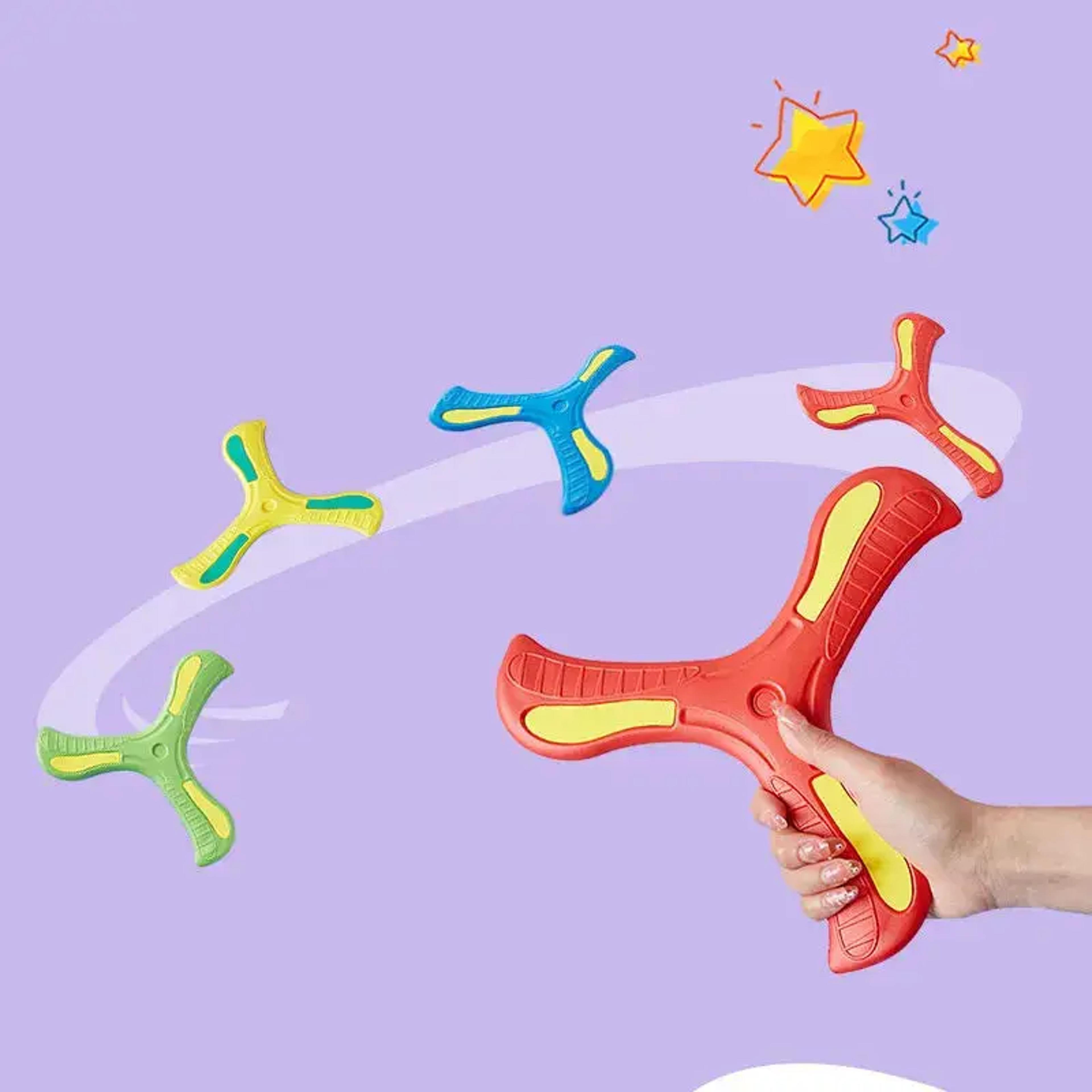 Outdoor Boomerang Flying Disc Toy Interactive Kids  Adult Sports Game For Park Fun 3