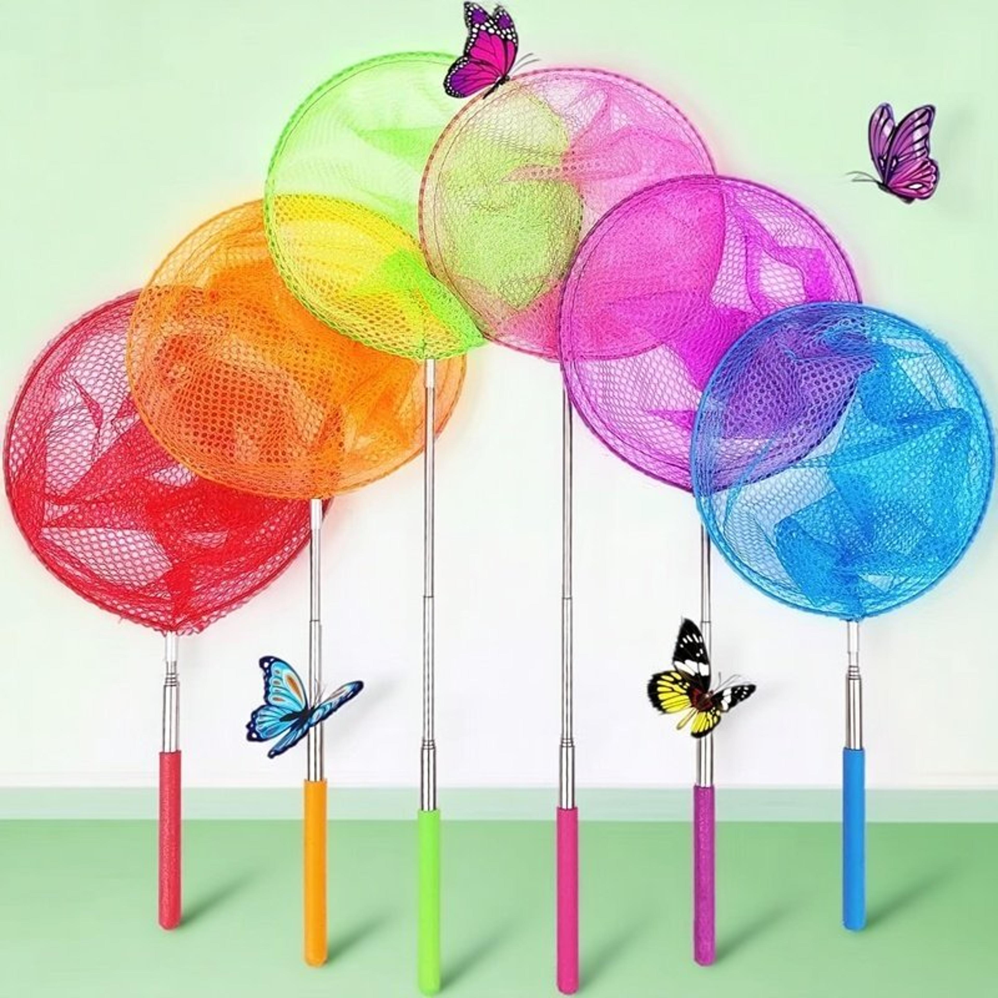 ultimate portable retractable fishing & insect net durable outdoor catching toy