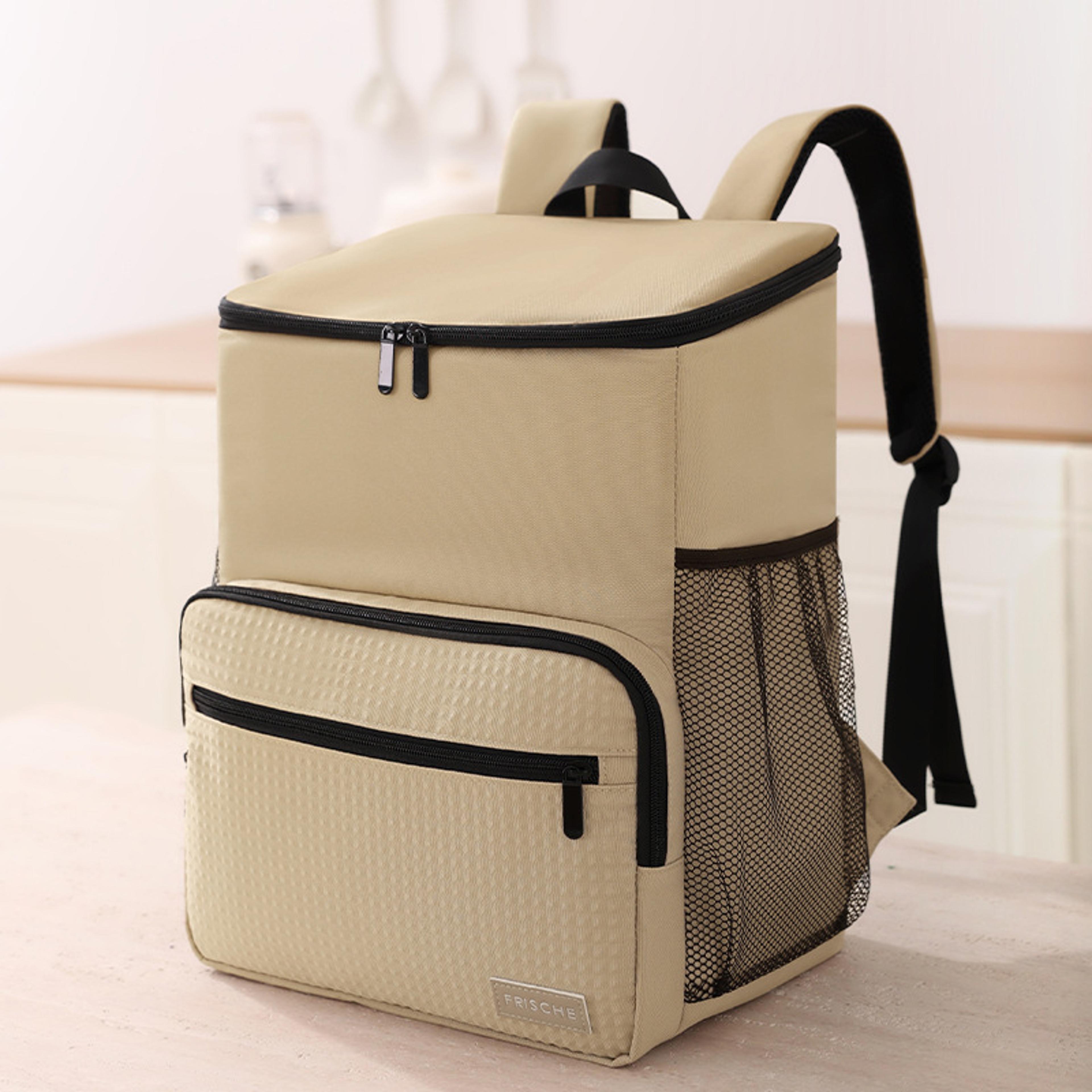 Insulated Delivery Backpack Cooler Large Capacity Portable Isothermal Food Storage Bag 1