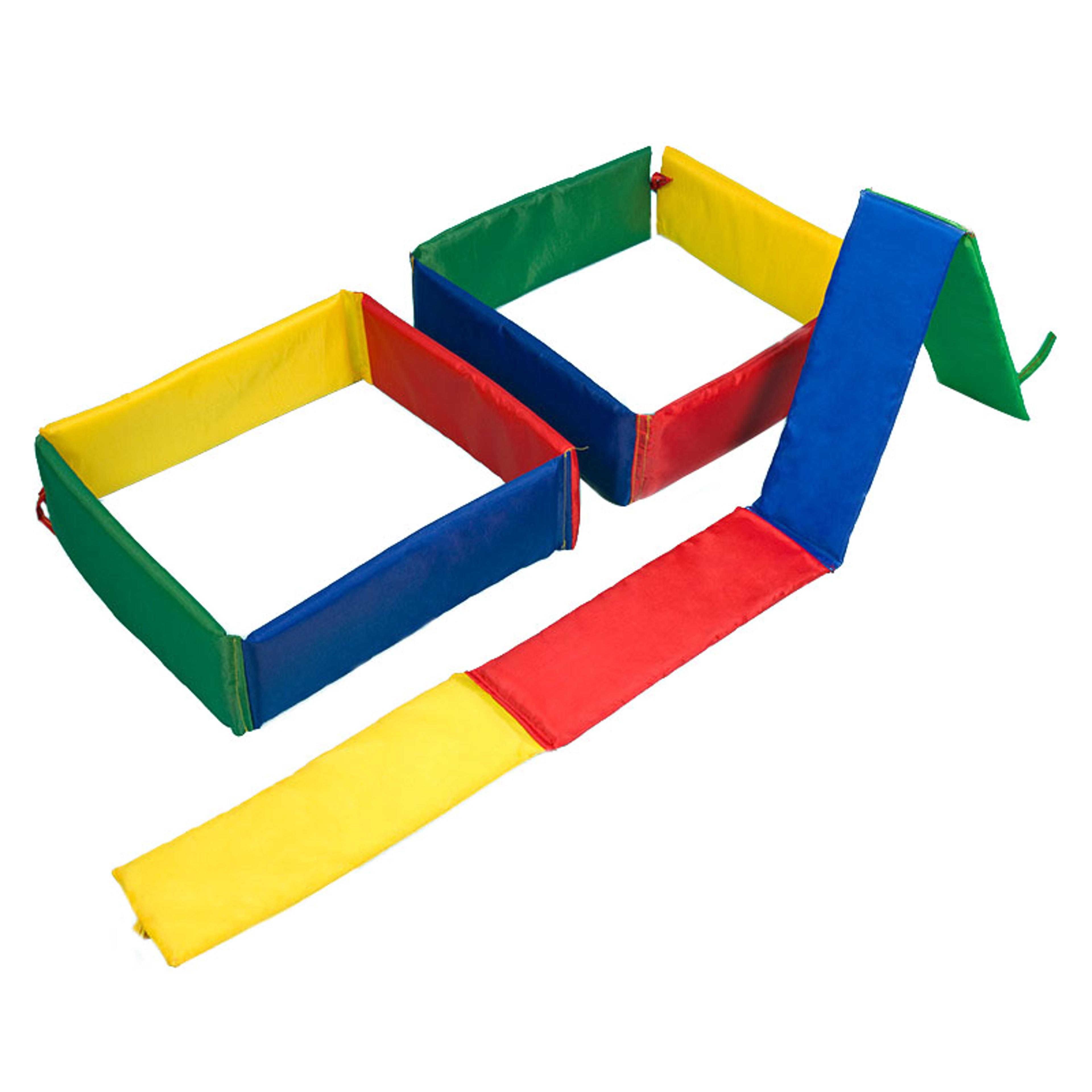 Jump  Learn Folding Agility Grid Kids Hopscotch Mat Sensory Training Game 5