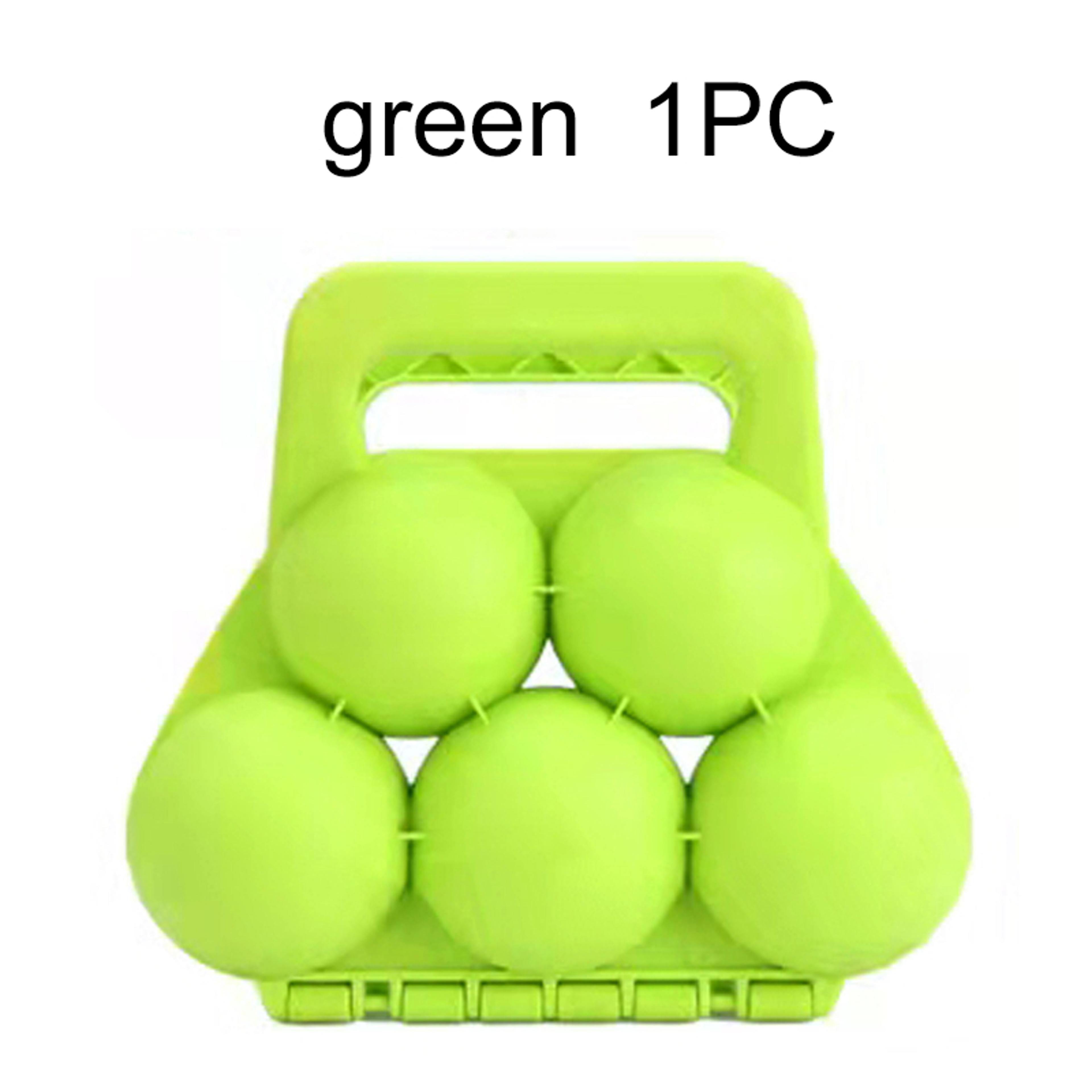 Ball Snowball Maker Clip For Kids  Families Winter Snow Toy  Sand Mold 6