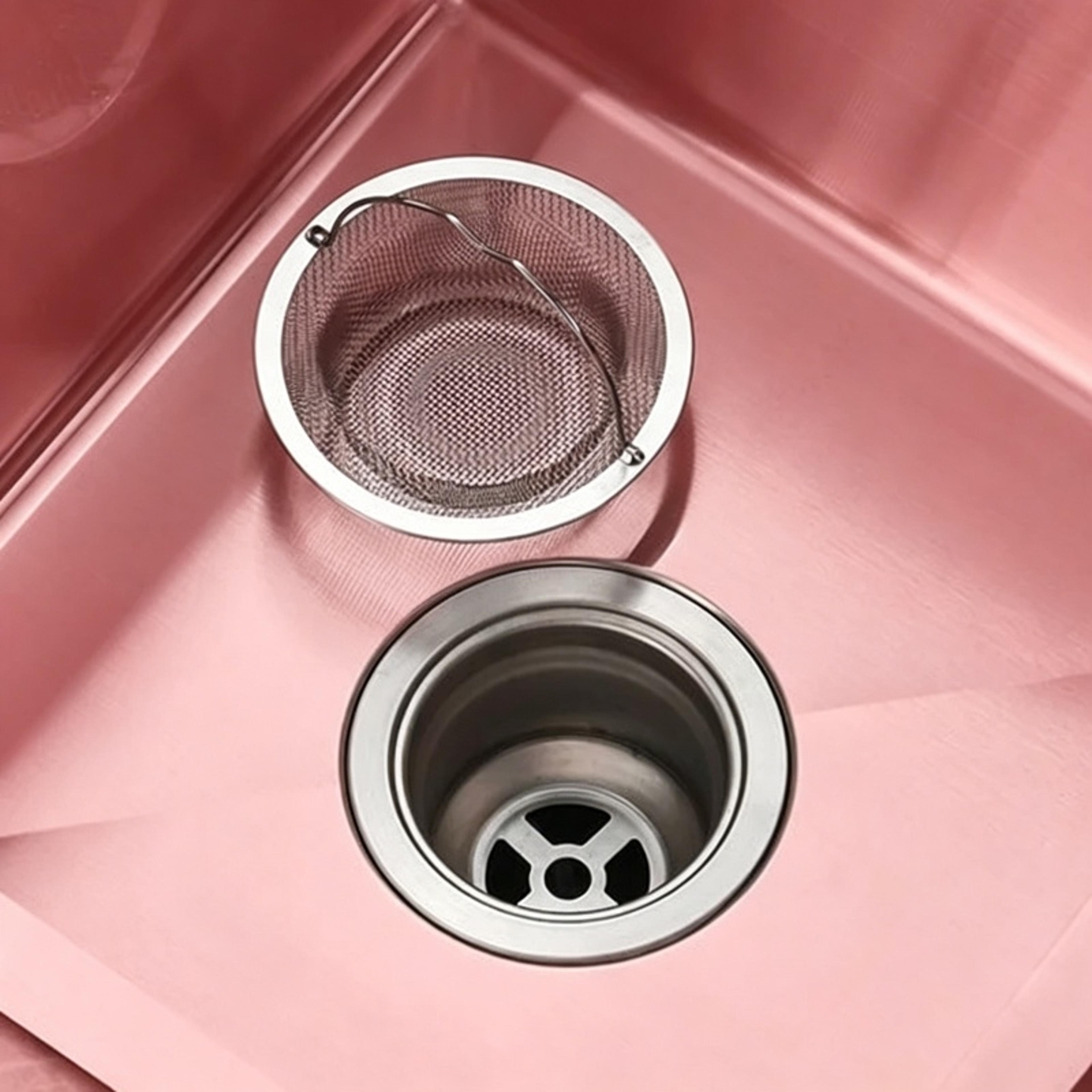 Premium Stainless Steel Kitchen Sink Strainer  Food Debris Catcher Durable Drain Protector 3