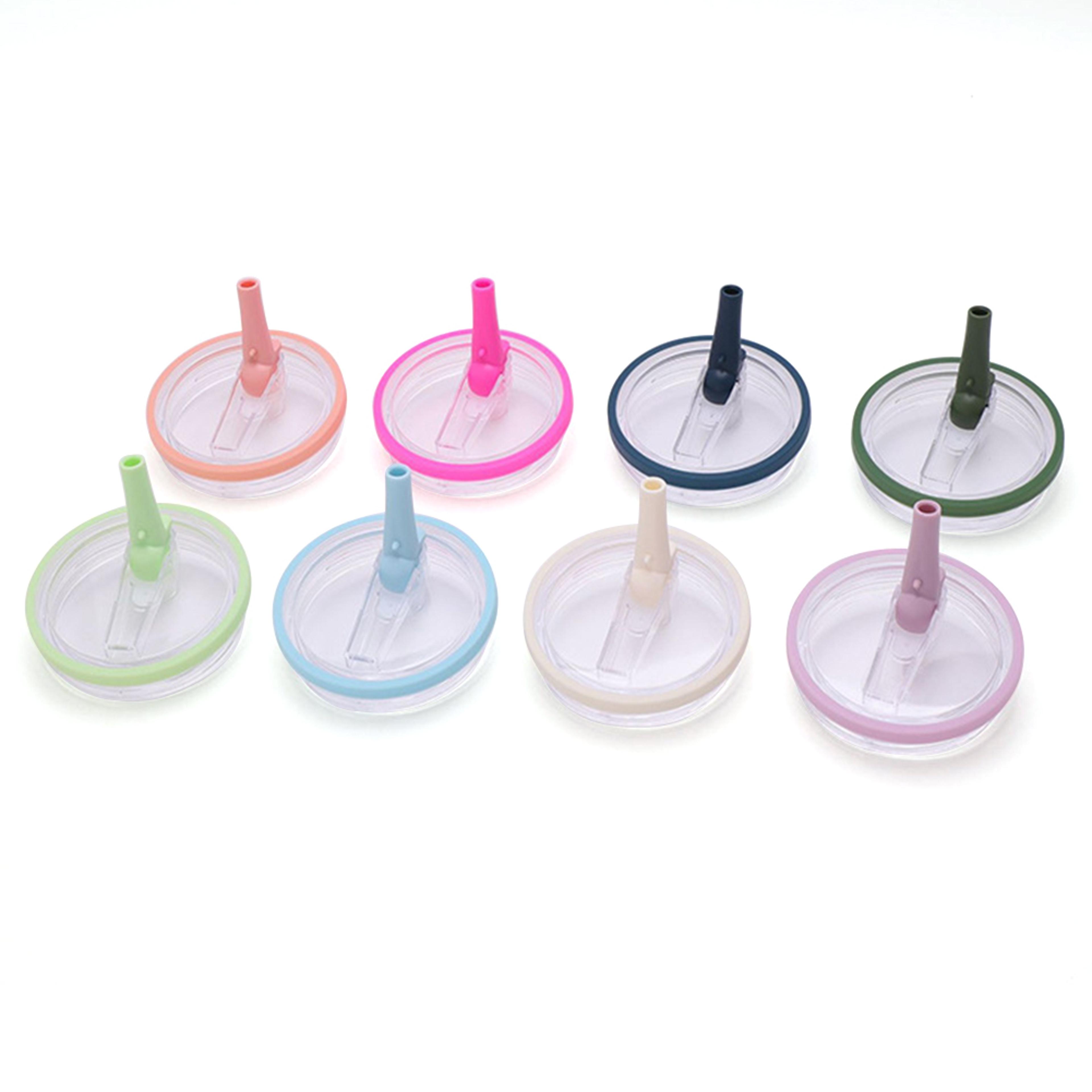 Leak Proof Tumbler Lid Replacement With Flip Straw For Stanley Quencher Cups 2