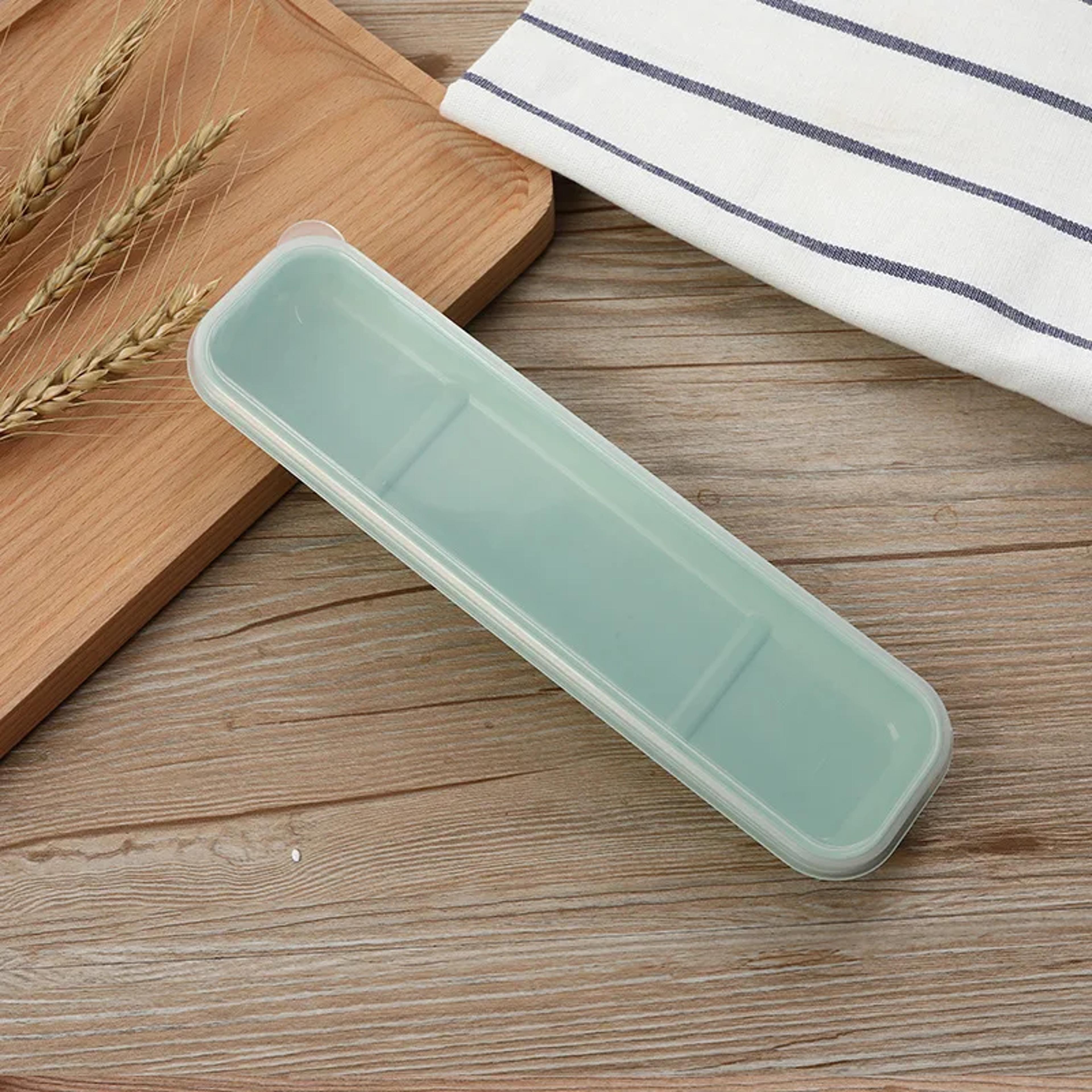 Portable Cutlery Storage Case For Spoon Fork Chopsticks  Straw Travel Organizer 8