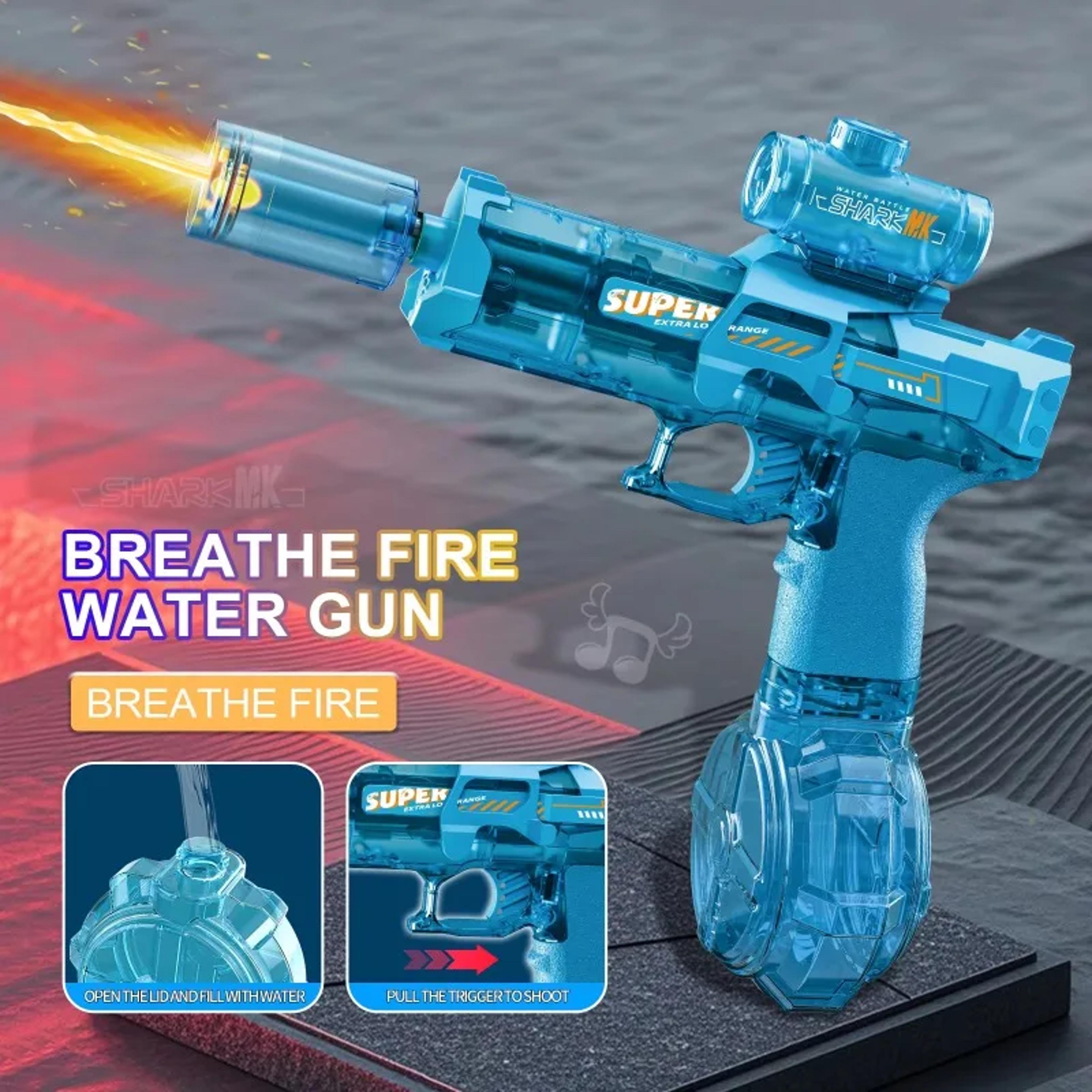 Ultimate Splash Electric Water Blaster With LED Lights Automatic Summer Pool Toy For Kids 1