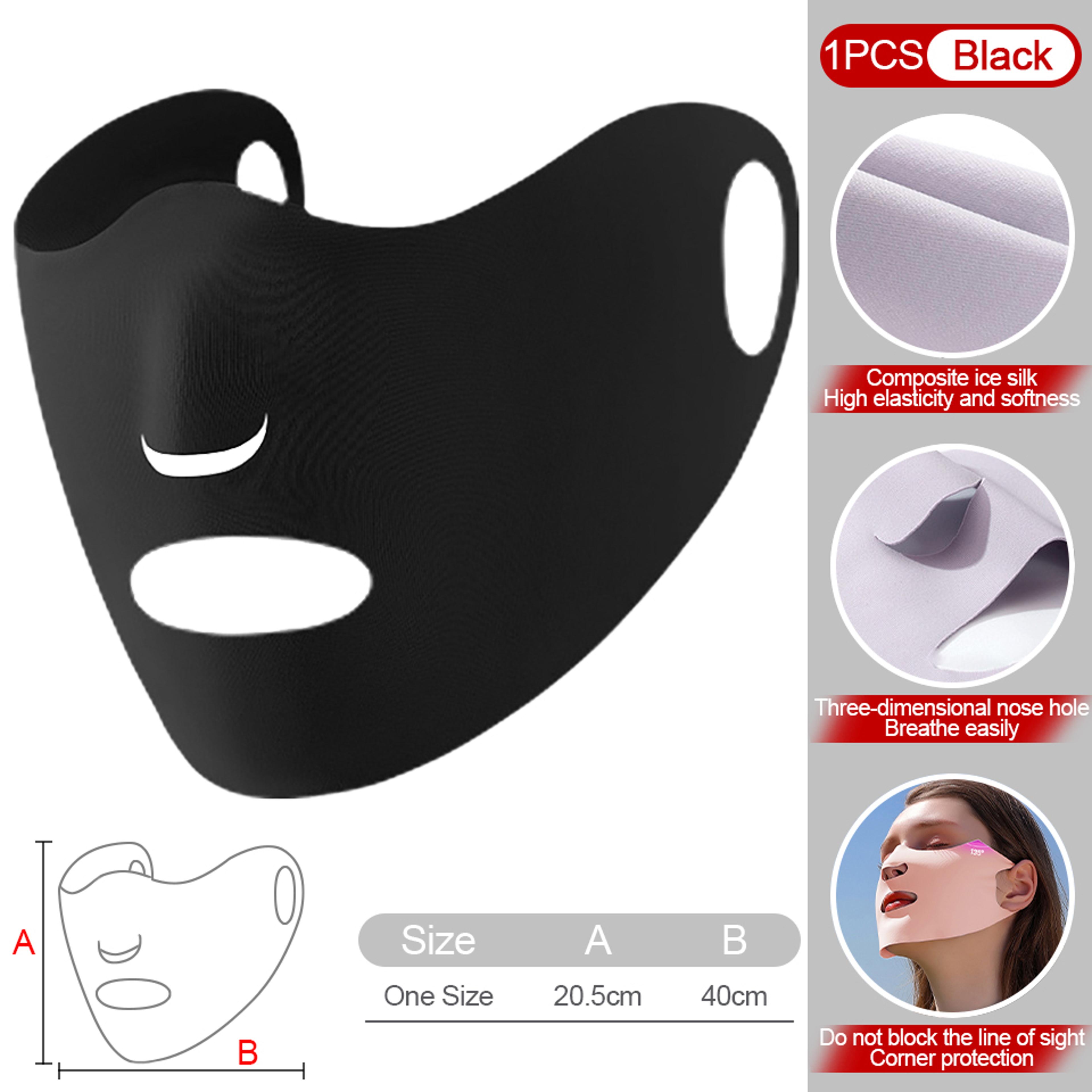 Breathable UV Protection Mask Ice Silk Sun Shield For Outdoor Sports  Daily Summer Wear 7