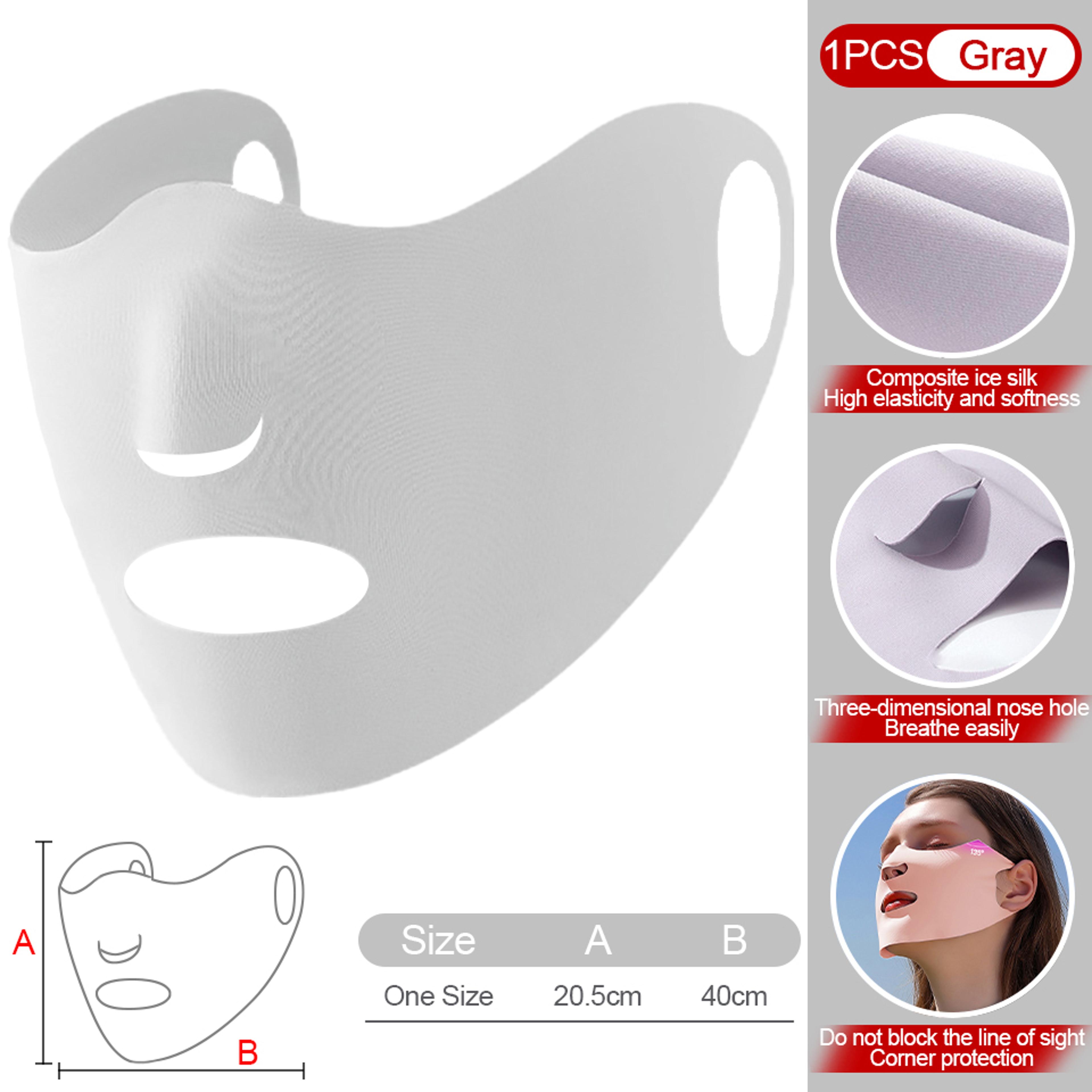 Breathable UV Protection Mask Ice Silk Sun Shield For Outdoor Sports  Daily Summer Wear 9
